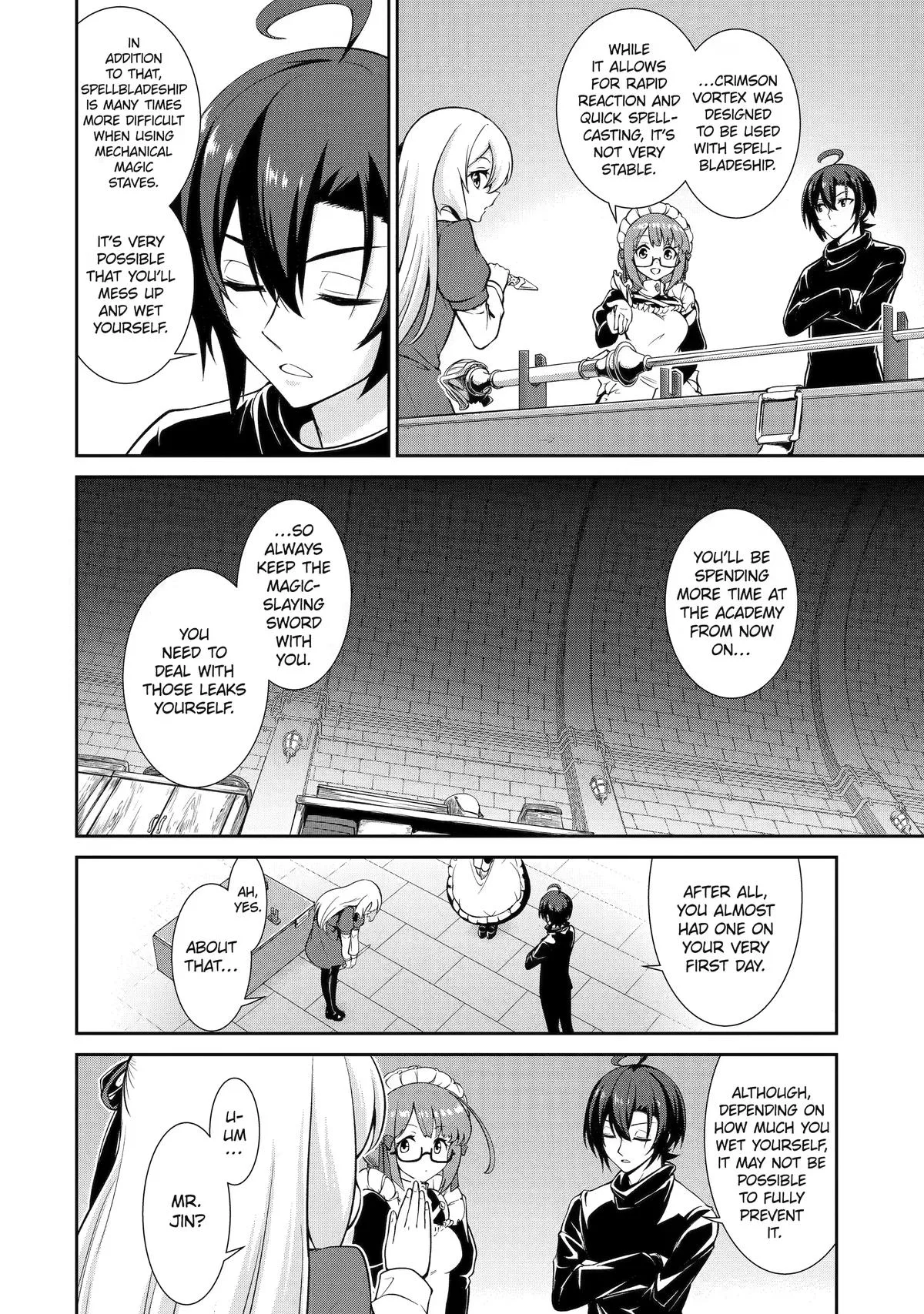 Trained to be the Ultimate Anti-magic Spellblade — Chapter 5 — Page 36