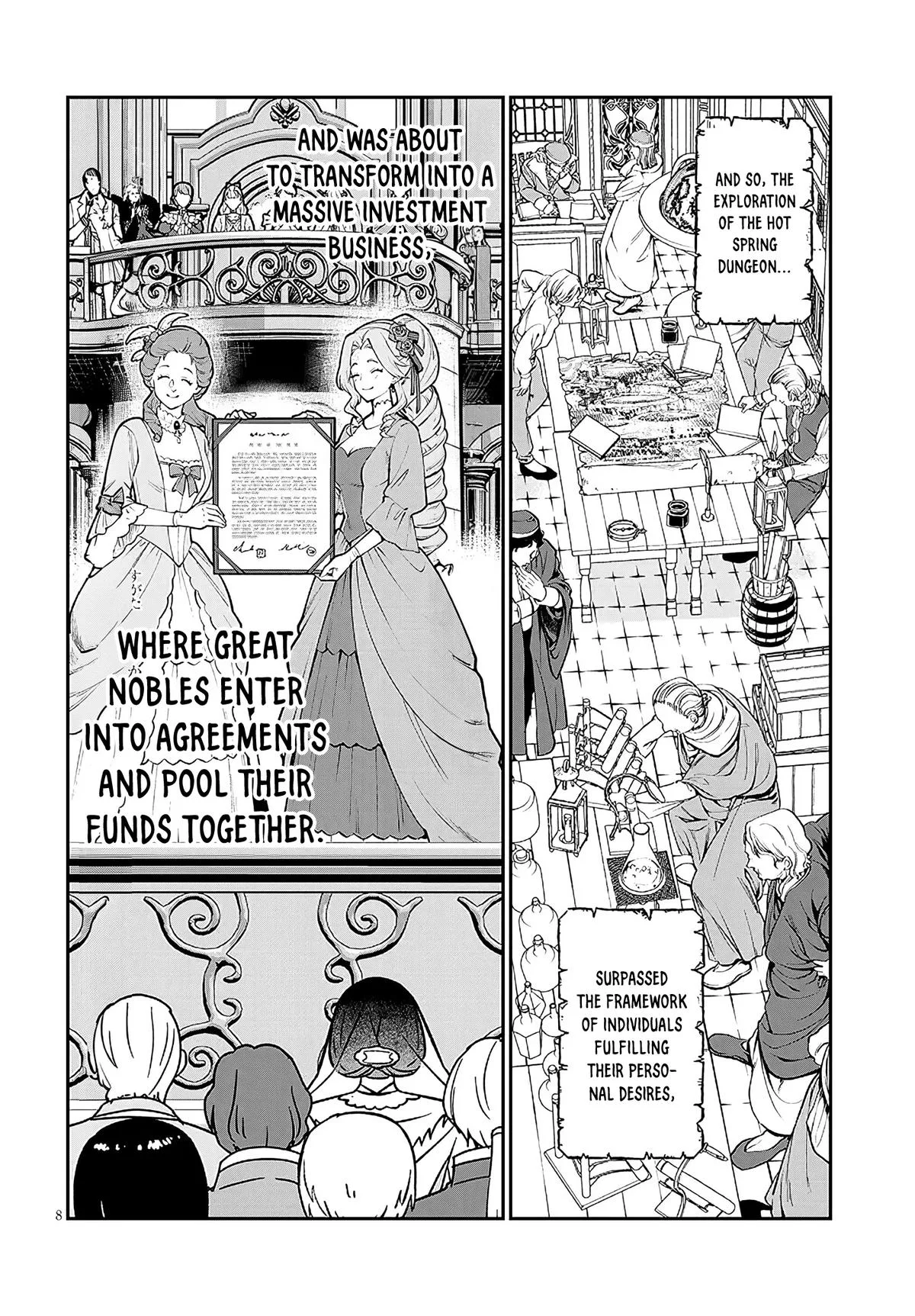 Isekai Tensei Dungeon Master: Onsen Dungeon o Tsukuru — Chapter 3 — Page 8