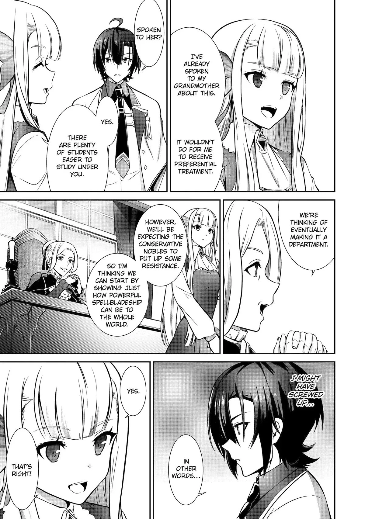 Trained to be the Ultimate Anti-magic Spellblade — Chapter 13 — Page 9