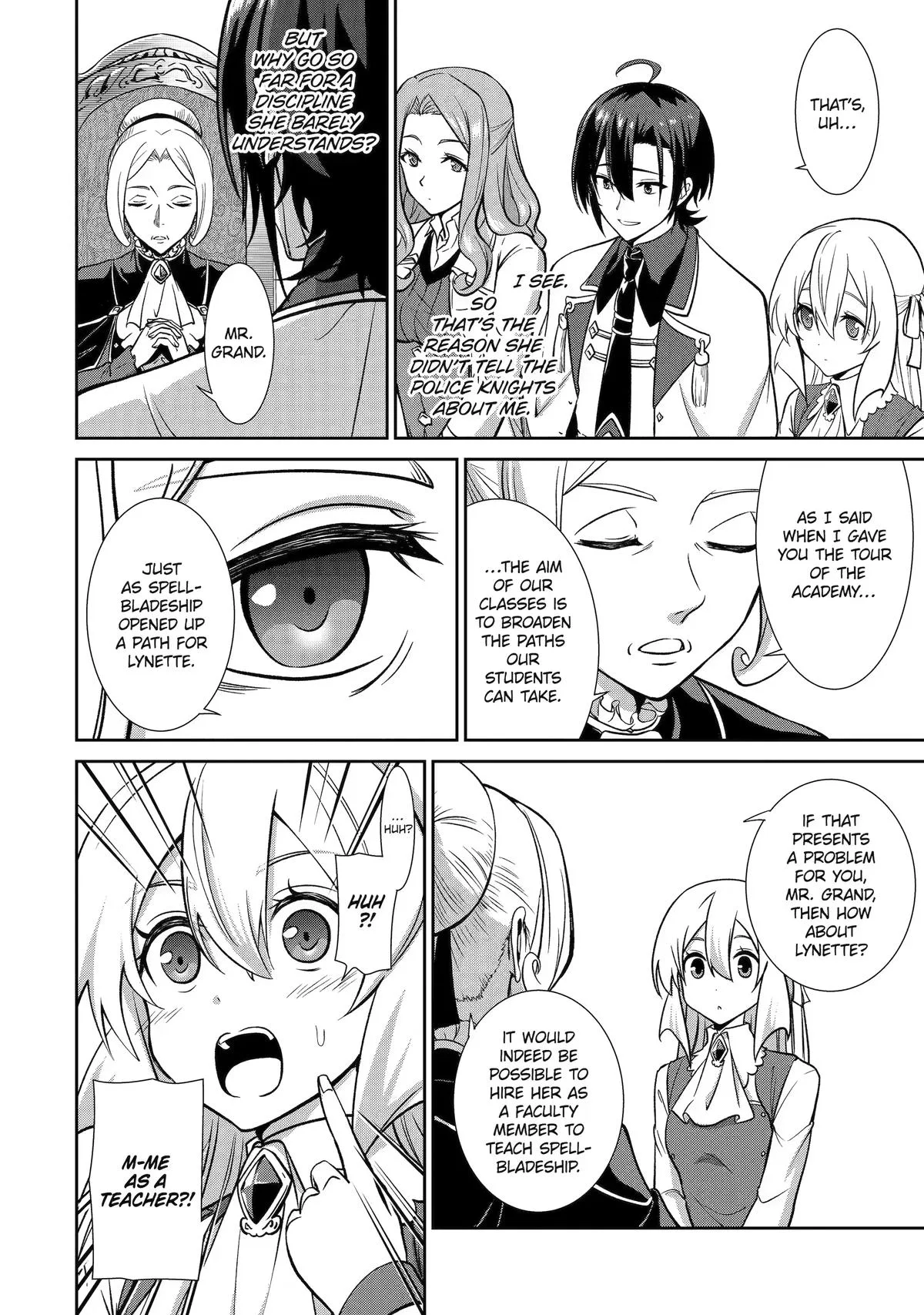 Trained to be the Ultimate Anti-magic Spellblade — Chapter 13 — Page 12
