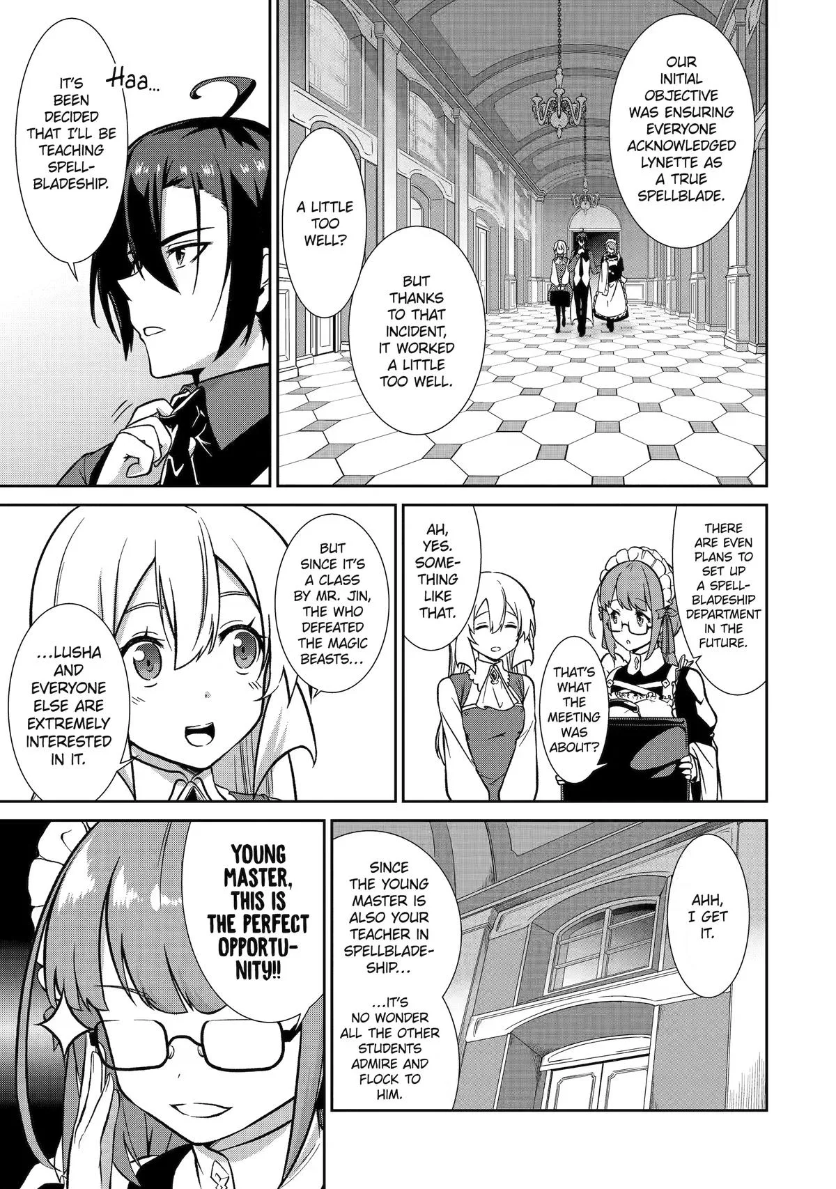 Trained to be the Ultimate Anti-magic Spellblade — Chapter 13 — Page 15