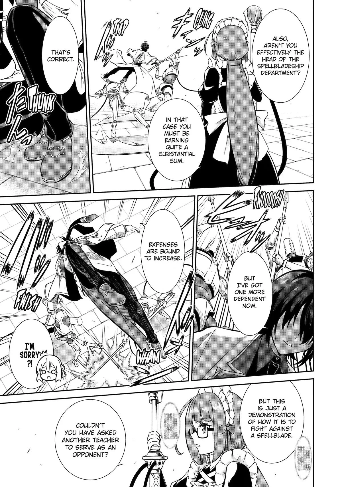 Trained to be the Ultimate Anti-magic Spellblade — Chapter 14 — Page 25