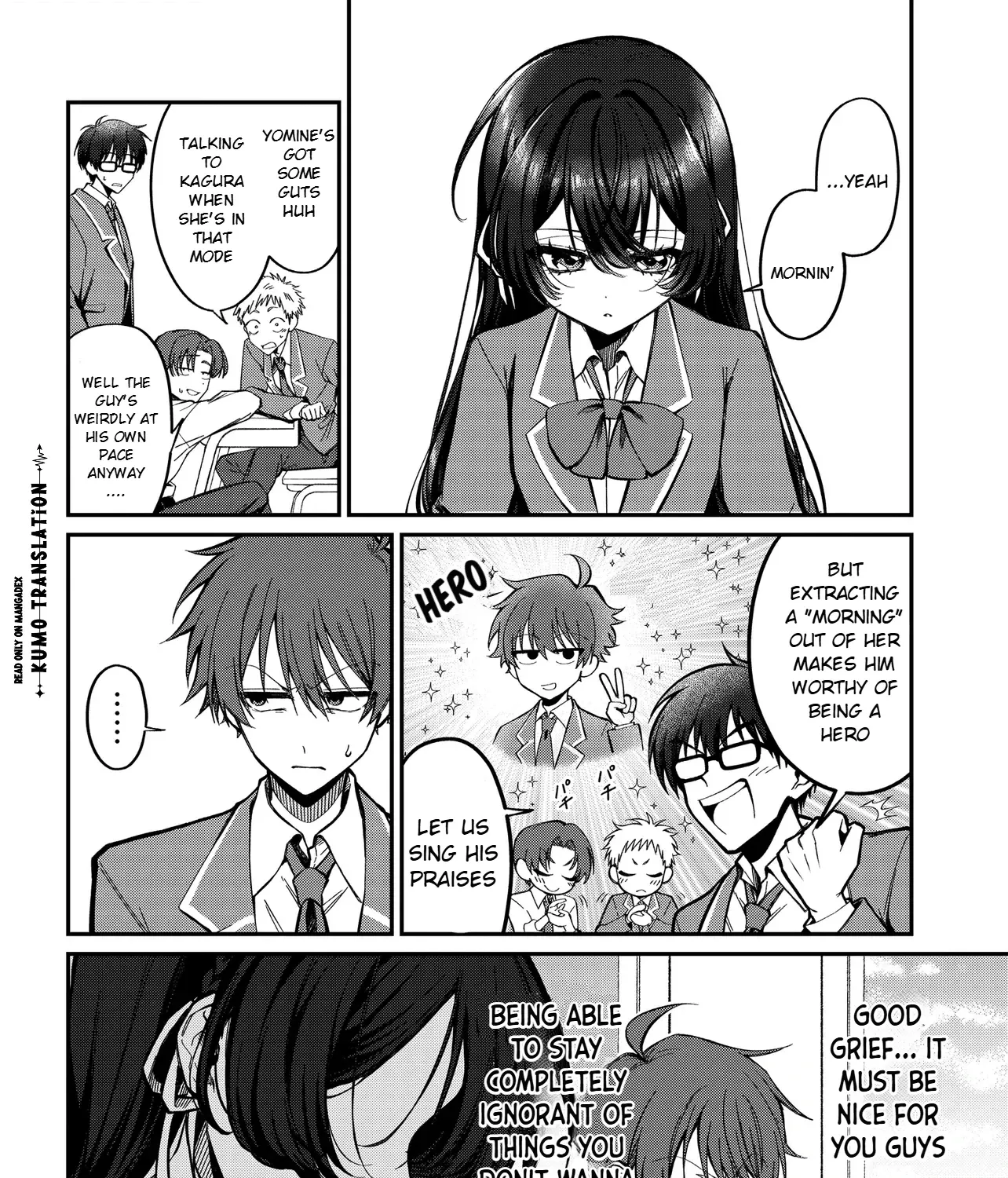 The Cool Beautiful Girl Sitting Next to Me That Everyone Envies Is Actually Way Too Lewd in Her Head — Chapter 1 — Page 17