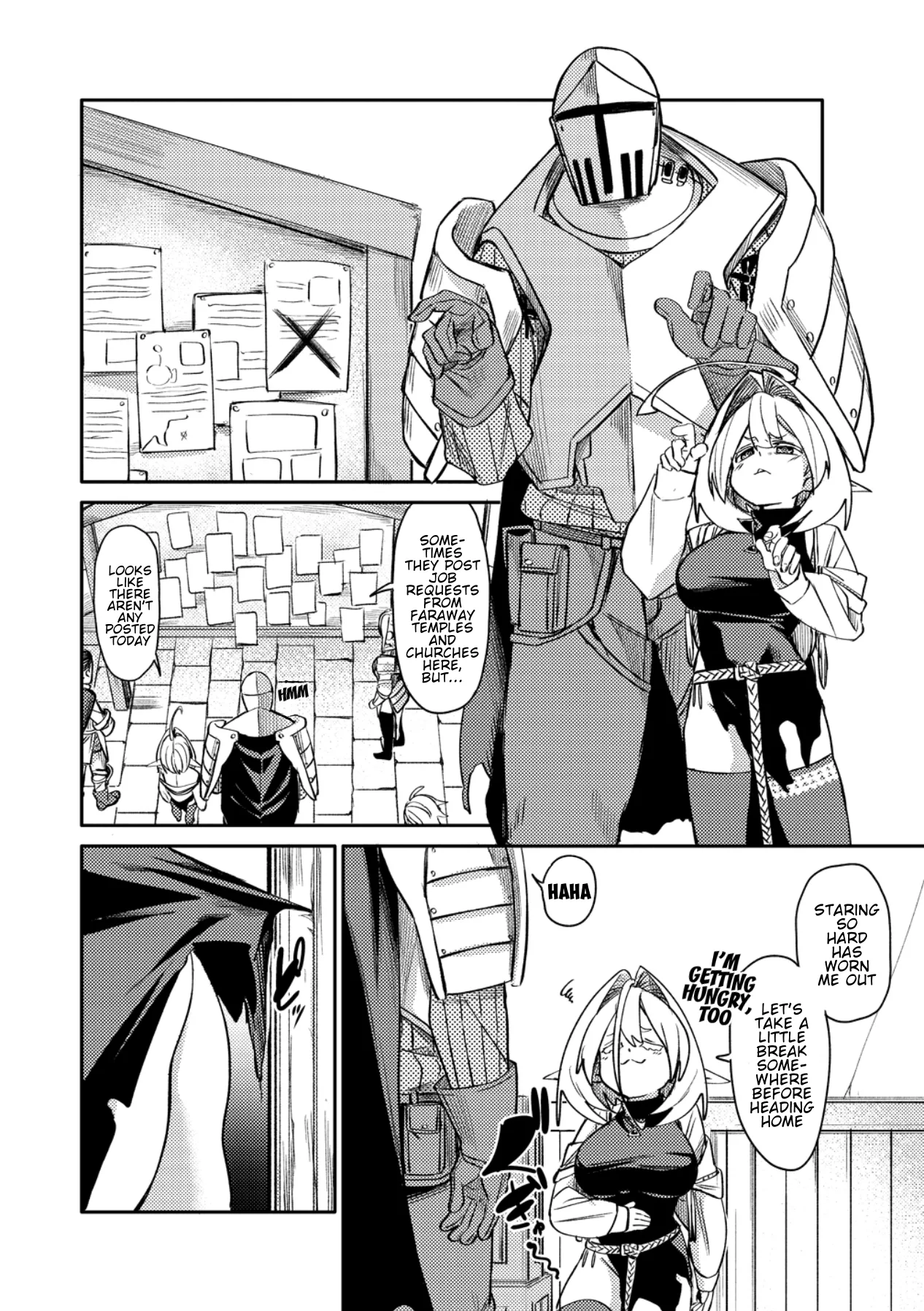 The Elf Picked Up a Heavy Knight. — Chapter 2 — Page 2