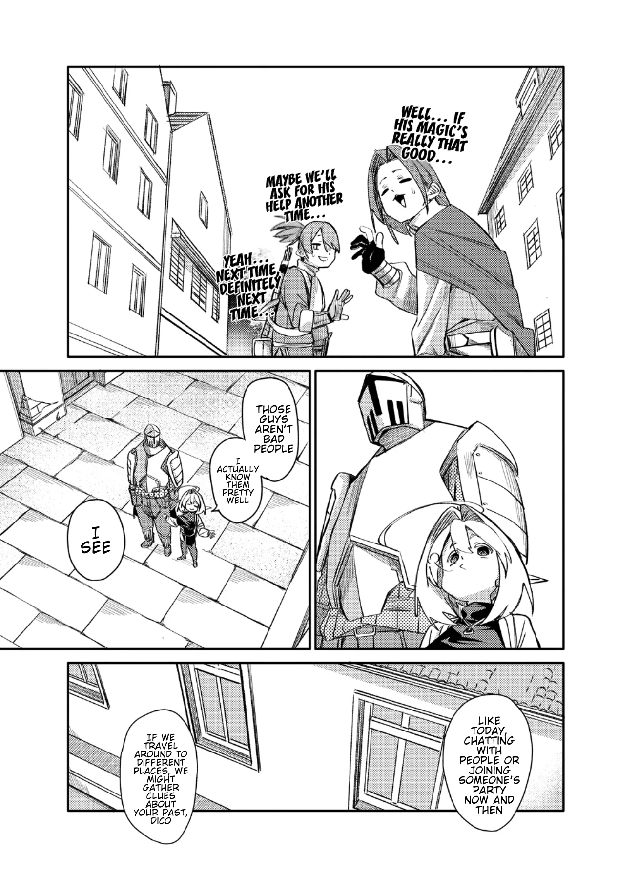 The Elf Picked Up a Heavy Knight. — Chapter 2 — Page 15