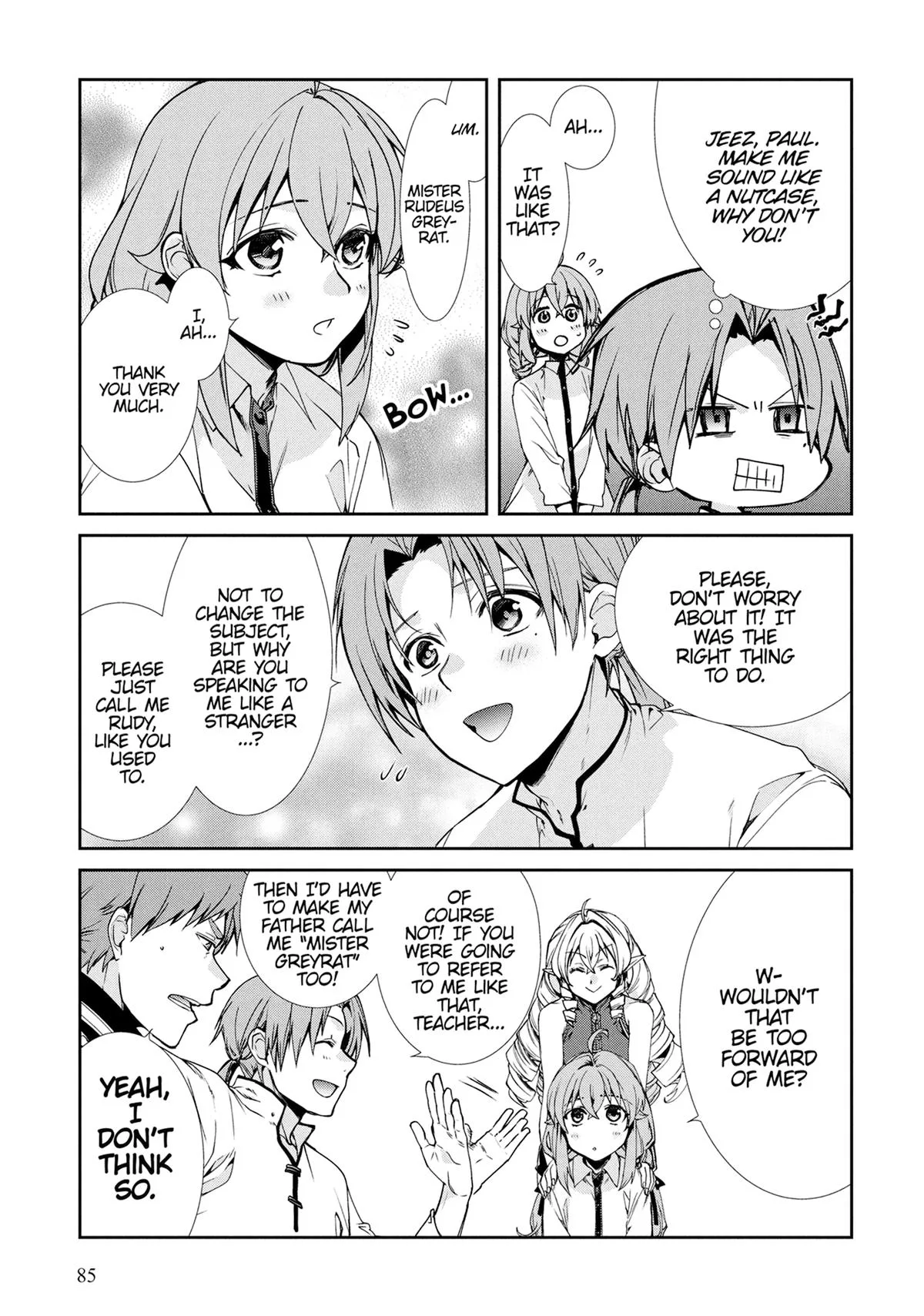 Mushoku Tensei: Jobless Reincarnation — Chapter 104 — Page 9