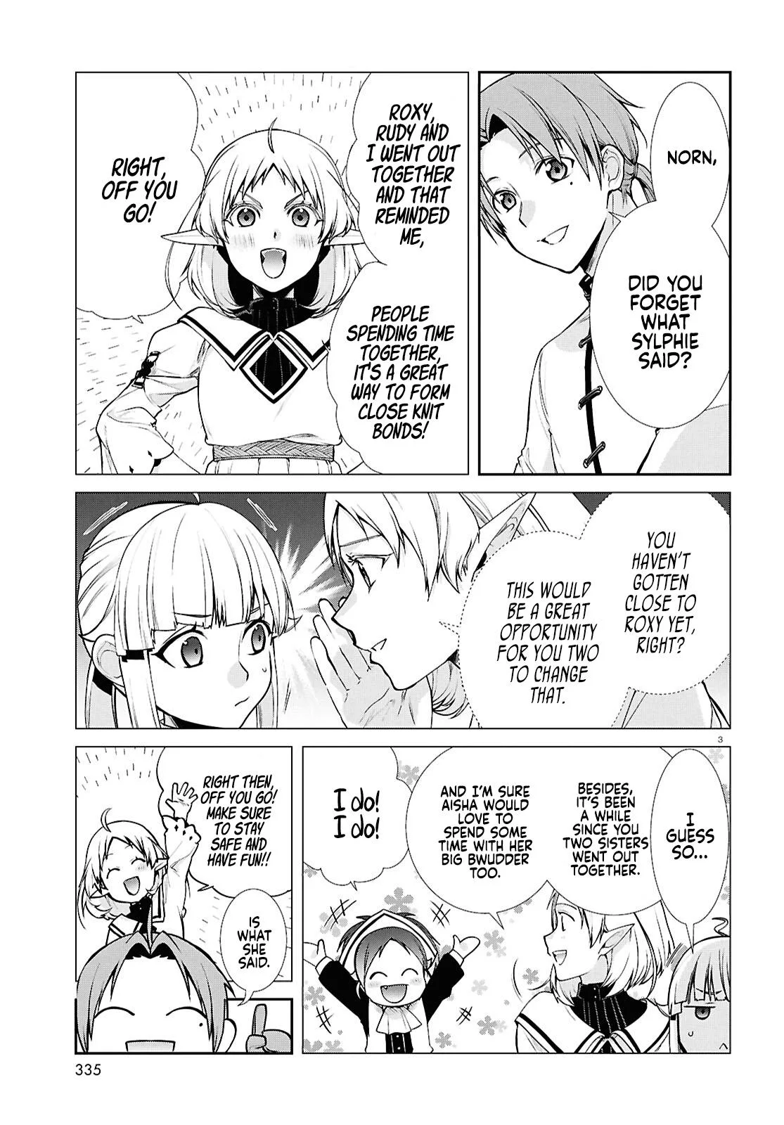 Mushoku Tensei: Jobless Reincarnation — Chapter 121 — Page 3