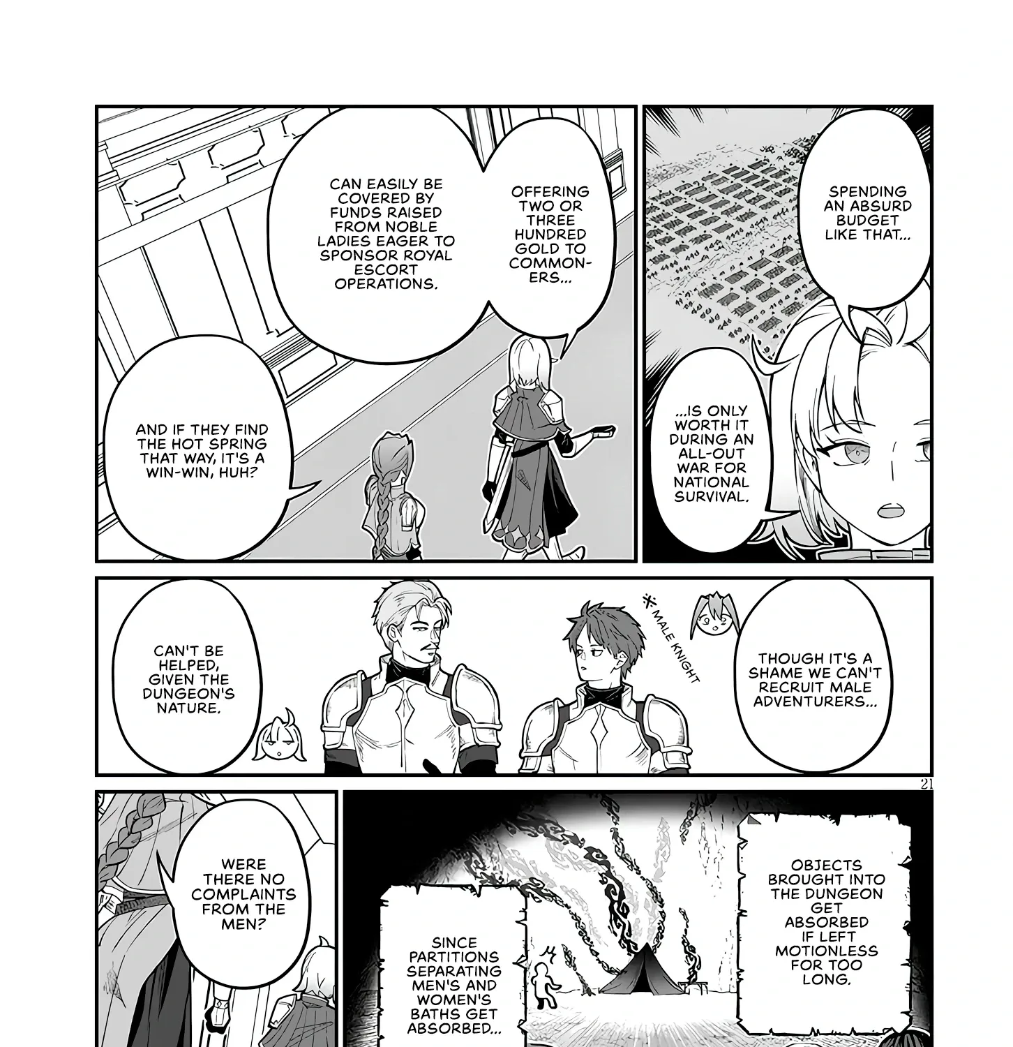 Isekai Tensei Dungeon Master: Onsen Dungeon o Tsukuru — Chapter 5 — Page 38