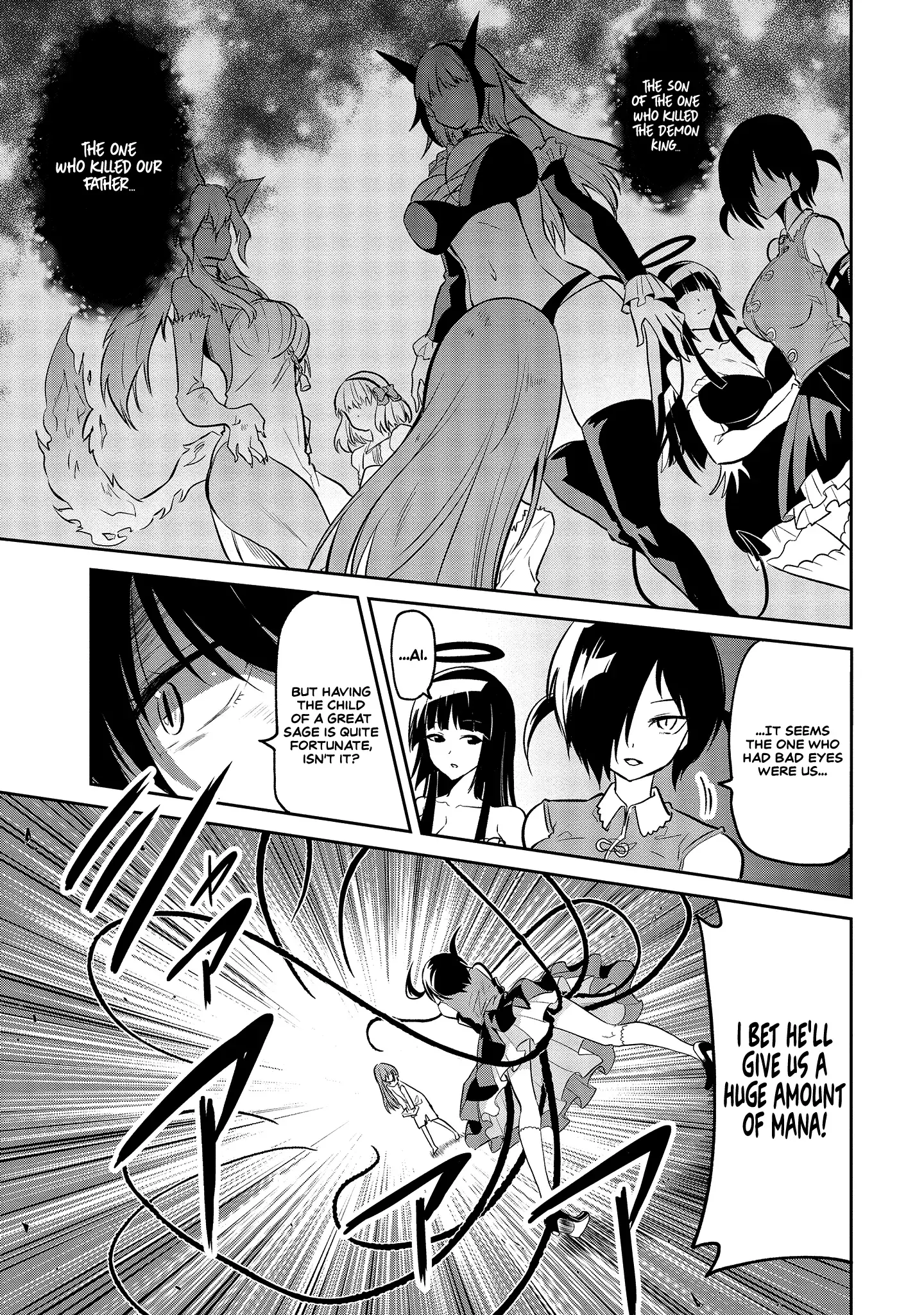 Is It True that I can be Stronger if I Make Love to the Devil's Daughters? — Chapter 1 — Page 38