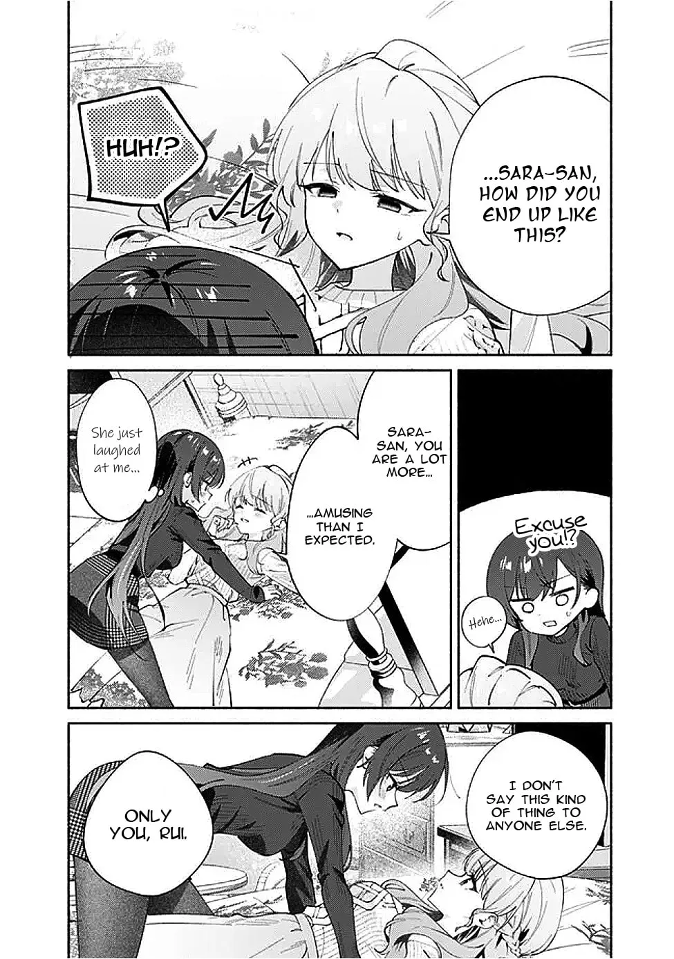 A Yuri Story About Breaking a Pretty Girl Who Keeps Insisting She Won't Lose Into Submission — Chapter 10 — Page 12