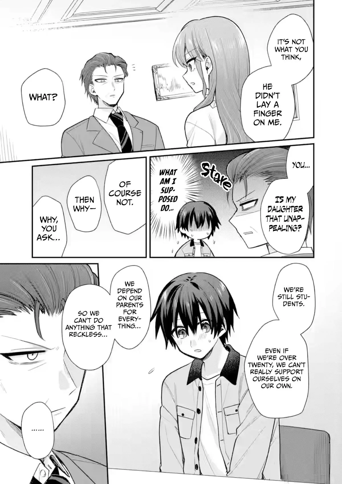 Osake to Senpai Kanojo to no Amaama Doukyo Lovecome wa Nijuusai ni Natte kara — Chapter 15 — Page 15
