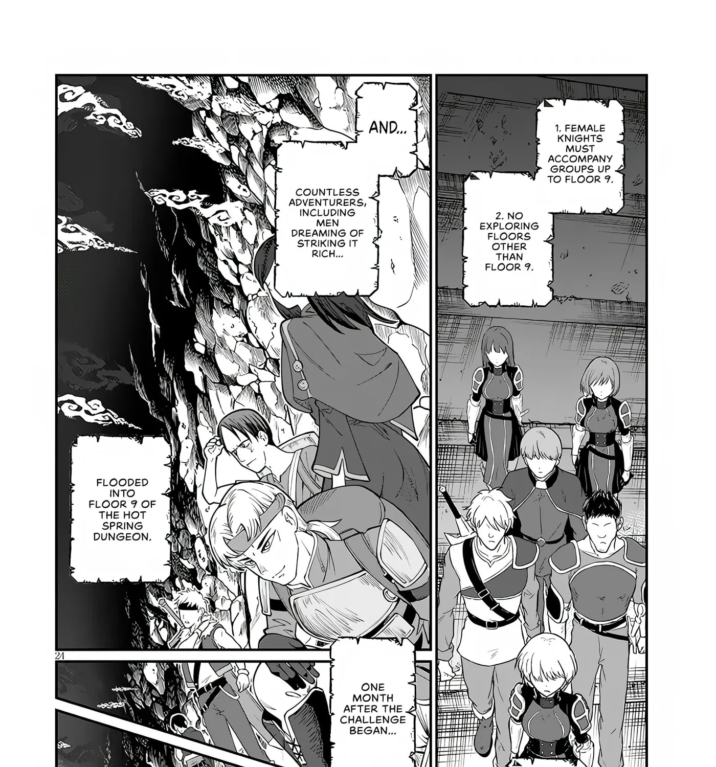 Reincarnated, I'll Make the Hot Spring Dungeon! — Chapter 5 — Page 44