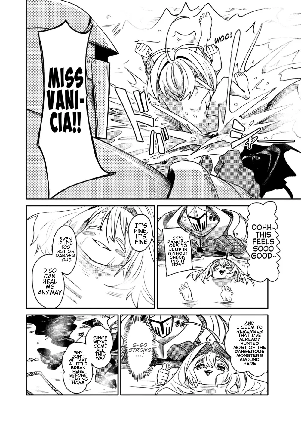 The Elf Picked Up a Heavy Knight. — Chapter 4 — Page 4