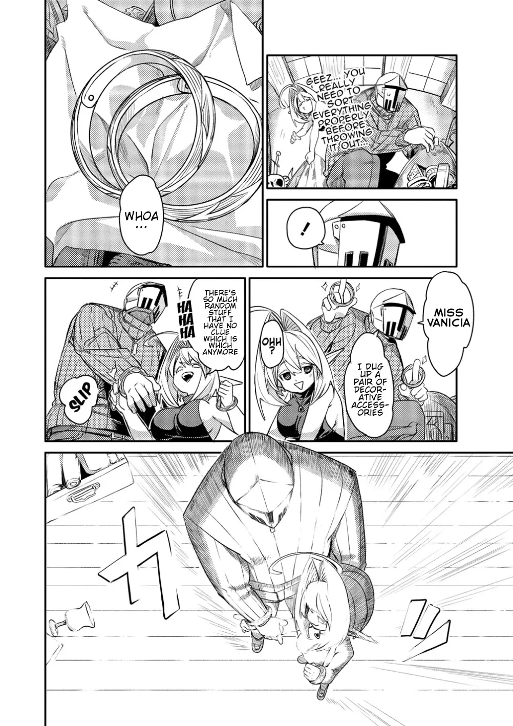 The Elf Picked Up a Heavy Knight. — Chapter 5 — Page 4