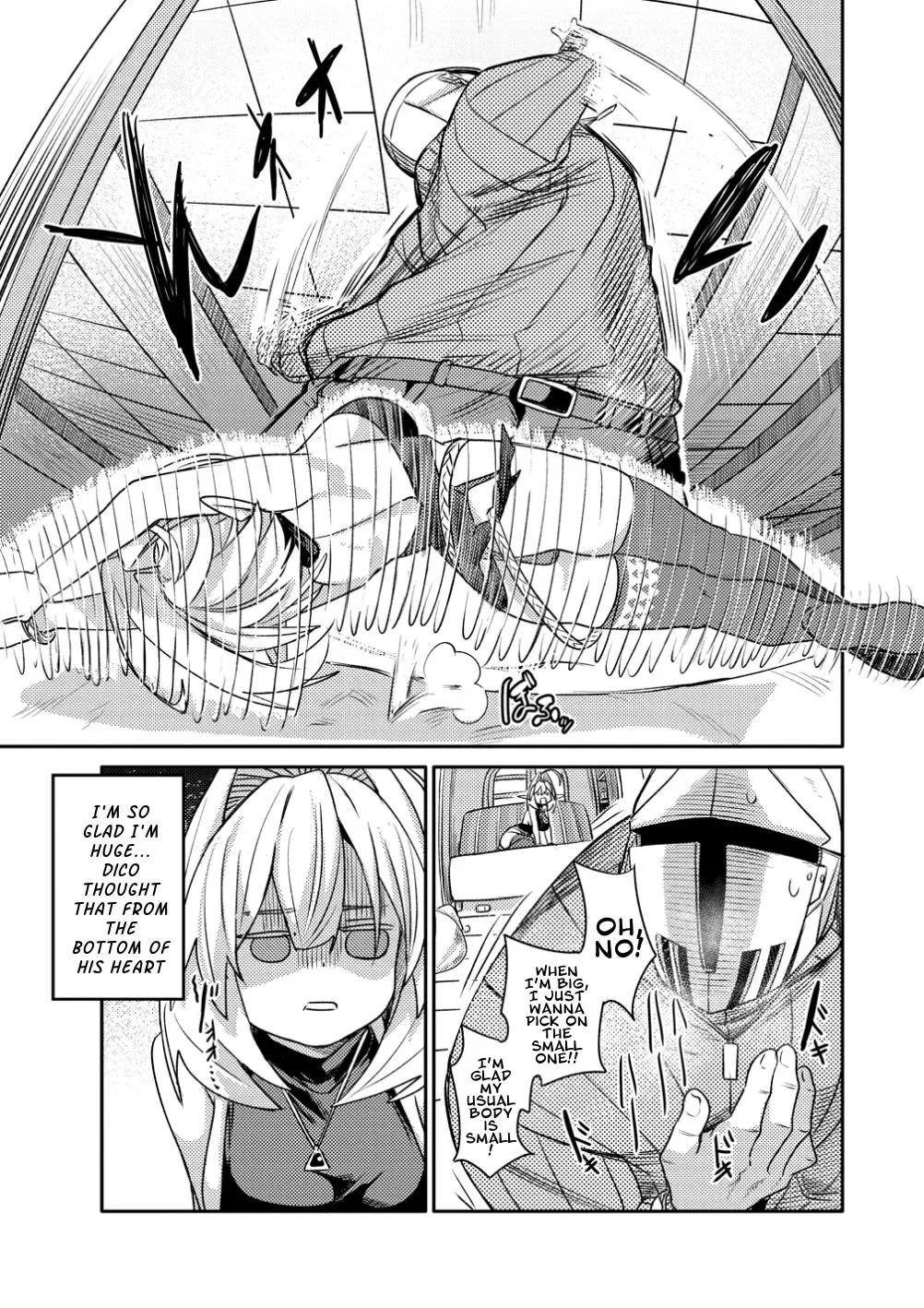 The Elf Picked Up a Heavy Knight. — Chapter 5 — Page 11