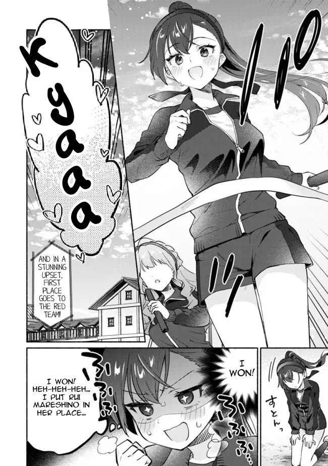 A Yuri Story About Breaking a Pretty Girl Who Keeps Insisting She Won't Lose Into Submission — Chapter 1 — Page 9