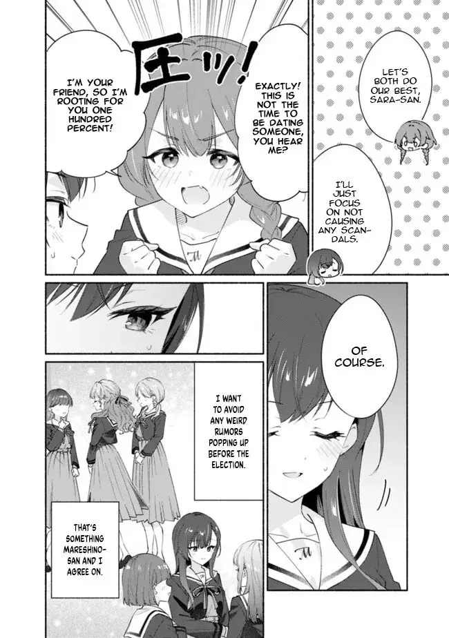 A Yuri Story About Breaking a Pretty Girl Who Keeps Insisting She Won't Lose Into Submission — Chapter 5 — Page 6