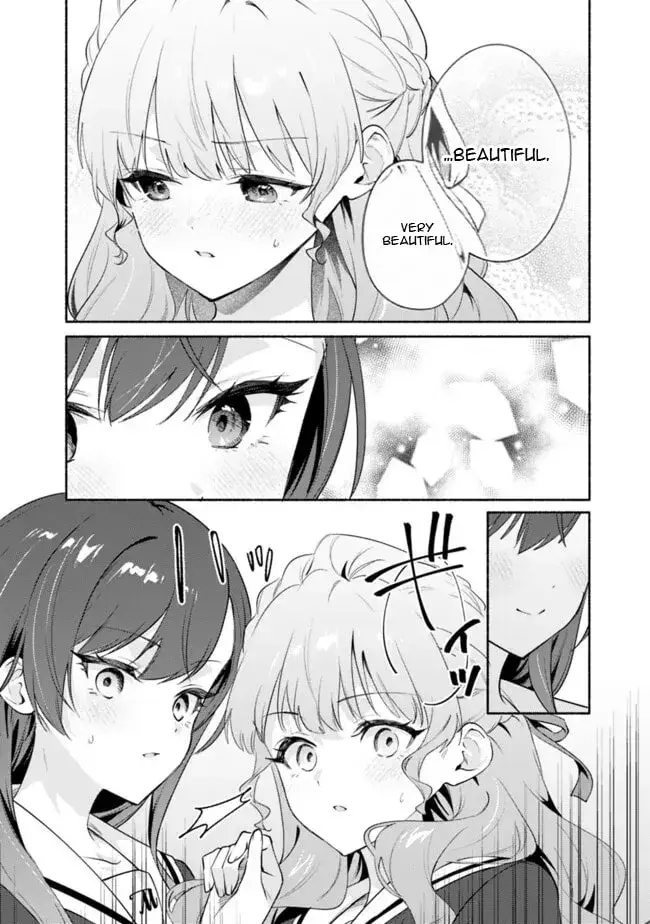 A Yuri Story About Breaking a Pretty Girl Who Keeps Insisting She Won't Lose Into Submission — Chapter 6 — Page 14