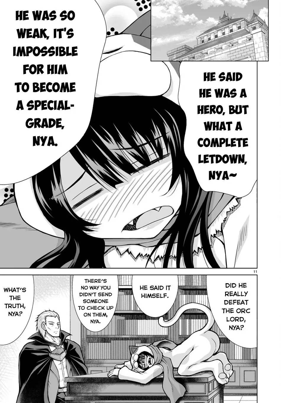 I Was Summoned to Another World, but I Got the Power to Cut Anything, so It Was Easy Mode. — Chapter 5 — Page 11