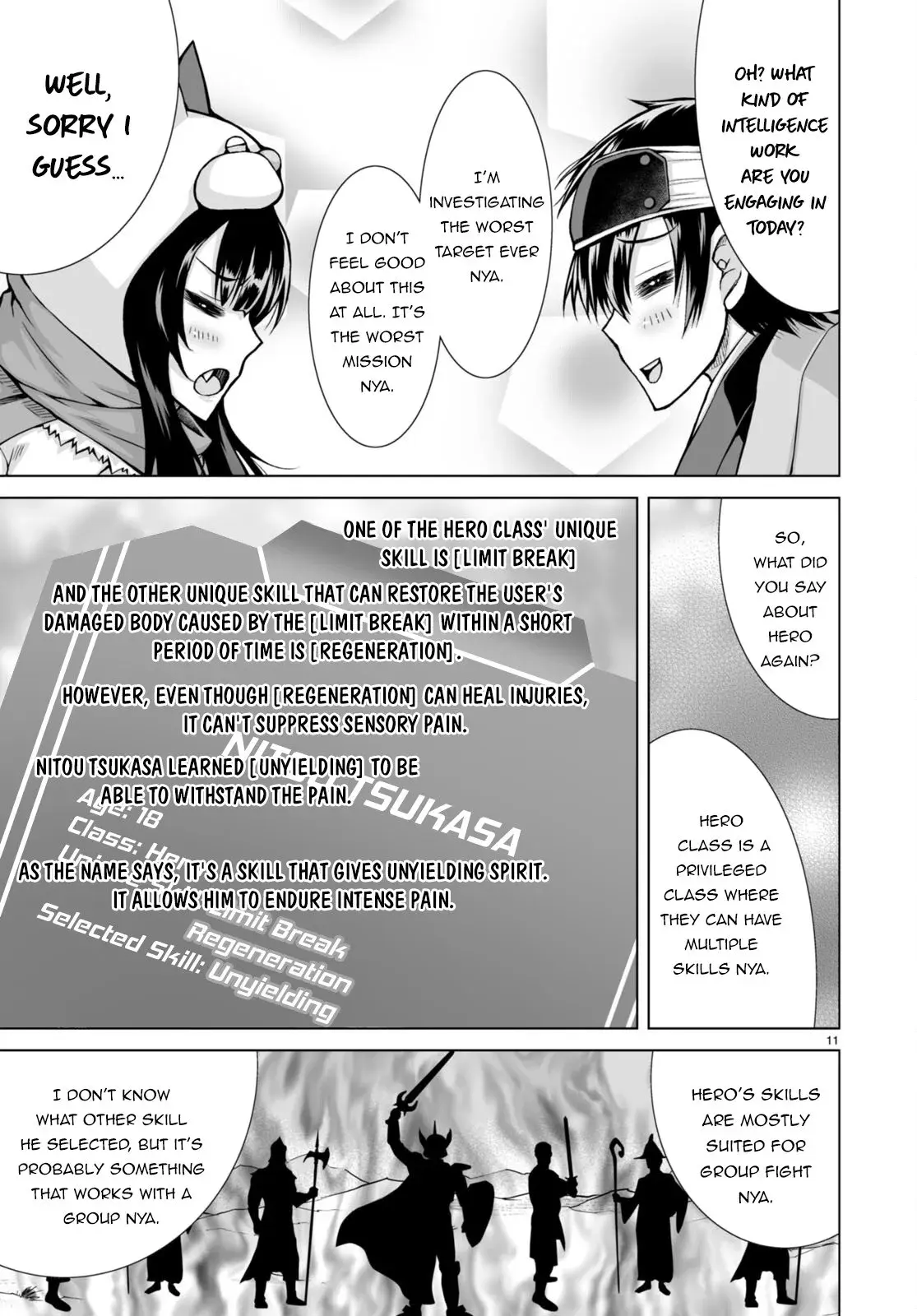 I Was Summoned to Another World, but I Got the Power to Cut Anything, so It Was Easy Mode. — Chapter 6 — Page 11
