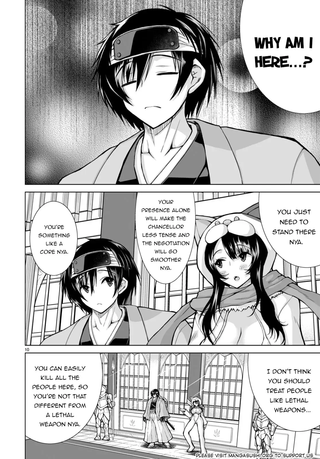 I Was Summoned to Another World, but I Got the Power to Cut Anything, so It Was Easy Mode. — Chapter 7 — Page 12
