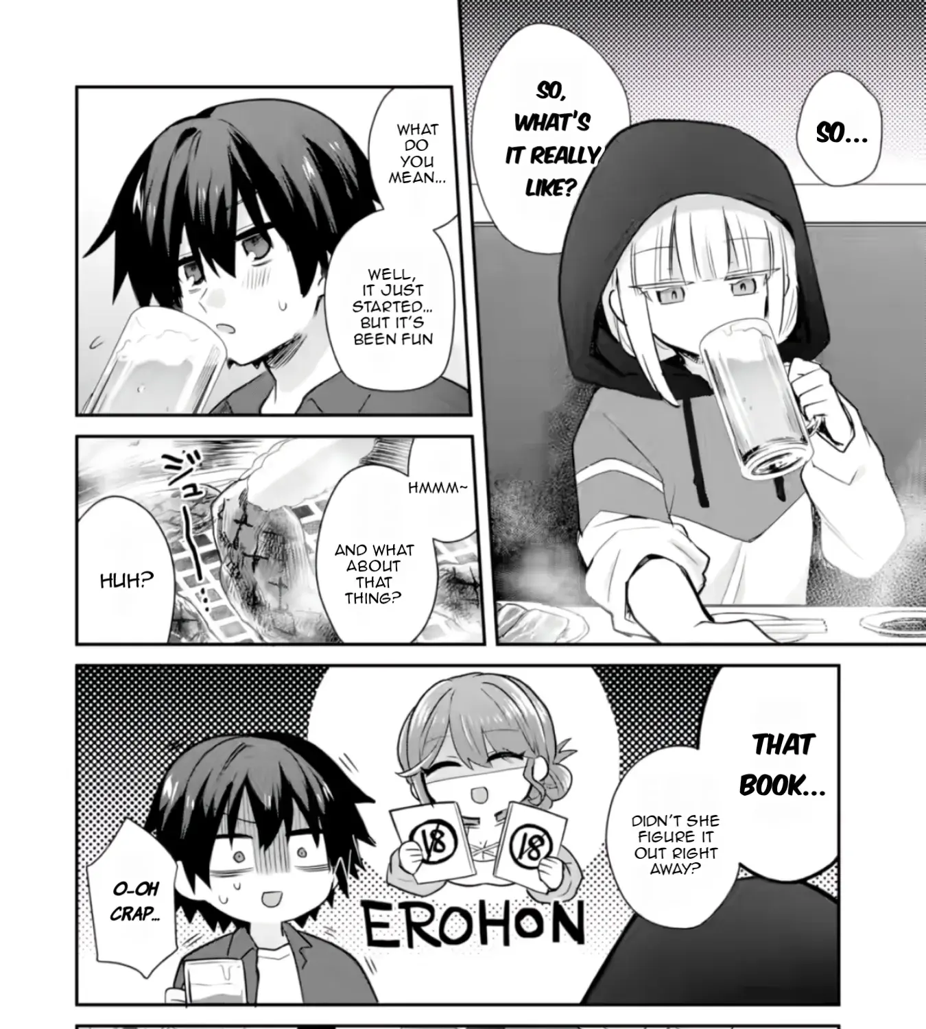 Osake to Senpai Kanojo to no Amaama Doukyo Lovecome wa Nijuusai ni Natte kara — Chapter 3 — Page 23