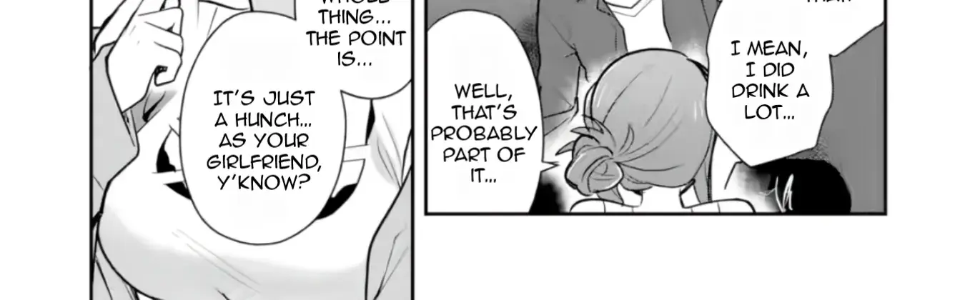 Osake to Senpai Kanojo to no Amaama Doukyo Lovecome wa Nijuusai ni Natte kara — Chapter 3 — Page 58
