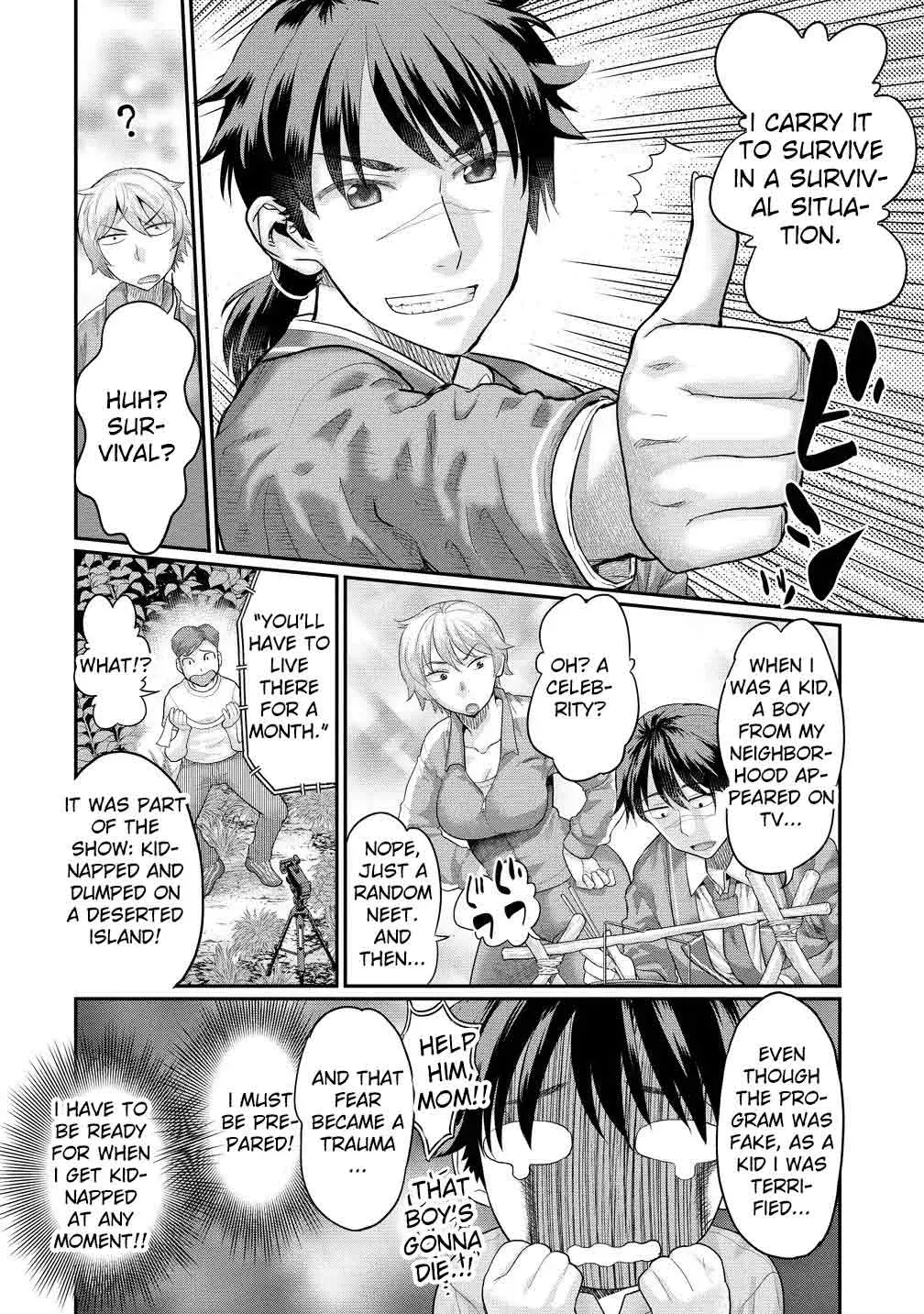 Ore Dake Yoyuu no Isekai Survival ~Tenisaki no Mujintou de Tanoshimu Harem Life~ — Chapter 1 — Page 9