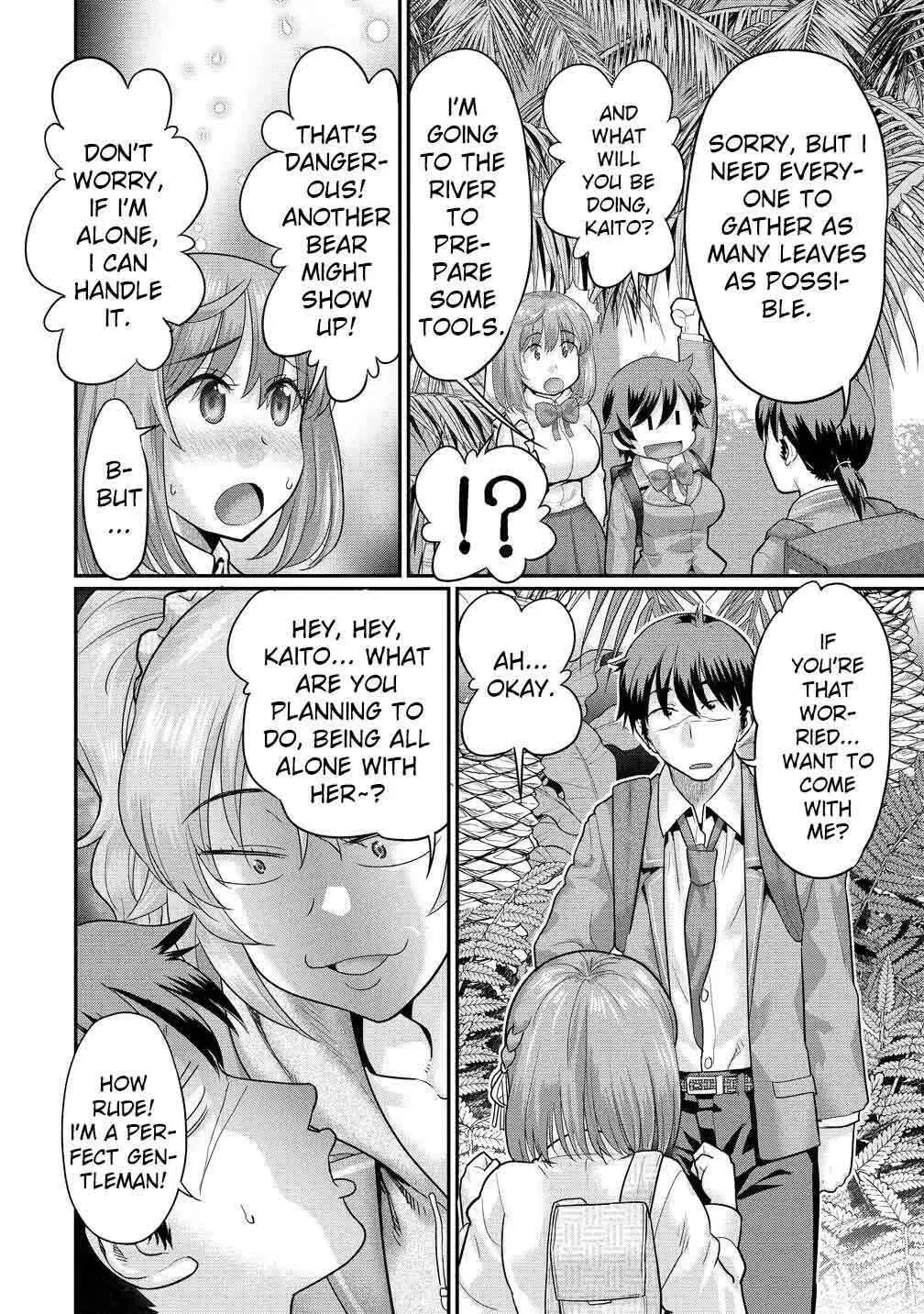 Ore Dake Yoyuu no Isekai Survival ~Tenisaki no Mujintou de Tanoshimu Harem Life~ — Chapter 4.1 — Page 4