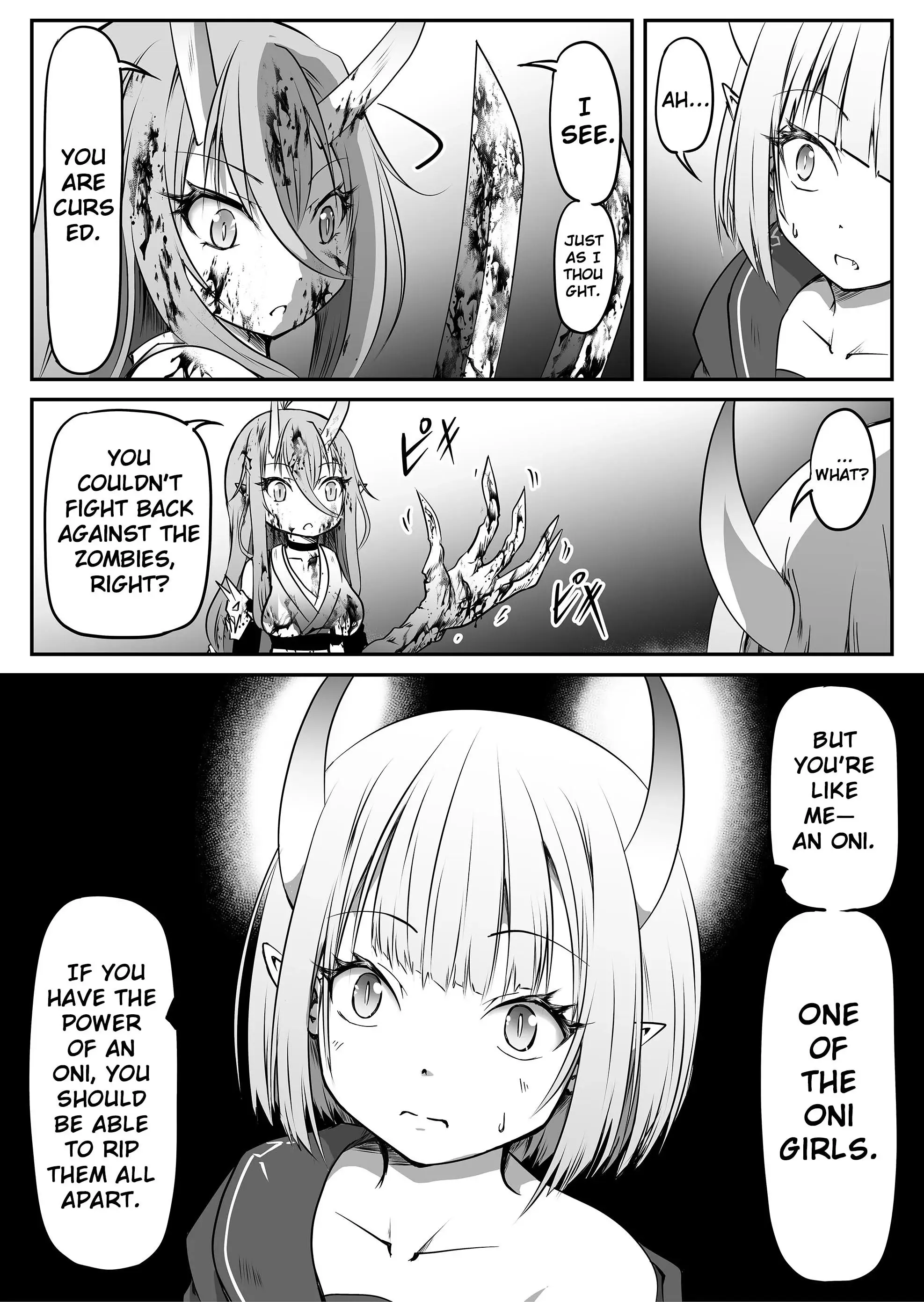 ZOMBIE vs Onimusume — Chapter 1 — Page 16