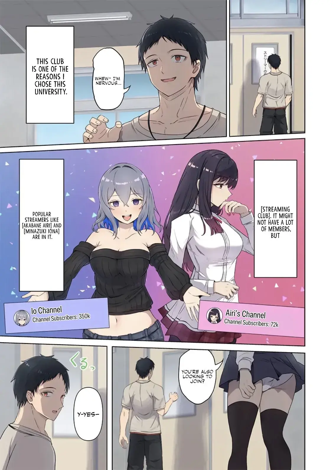 Hypnotic Super Chats She Can't Say No While Live! — Chapter 1 — Page 7