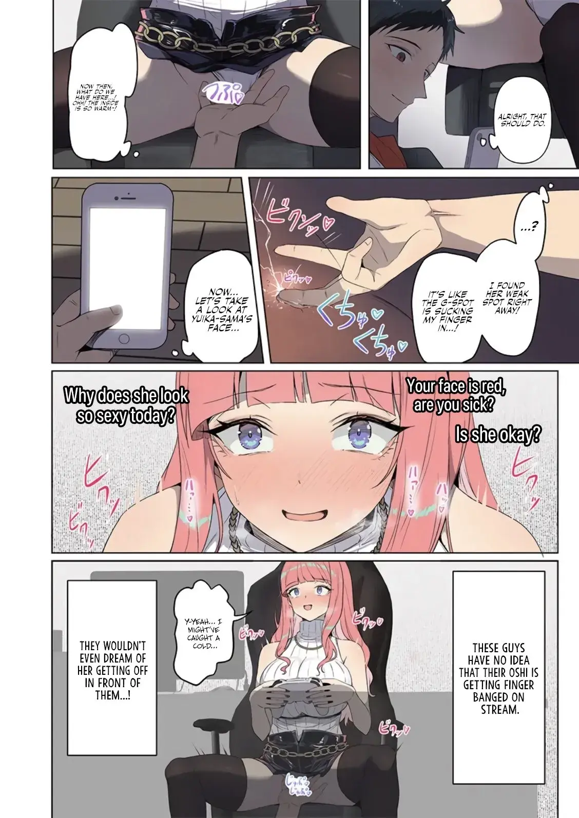 Hypnotic Super Chats She Can't Say No While Live! — Chapter 1 — Page 22
