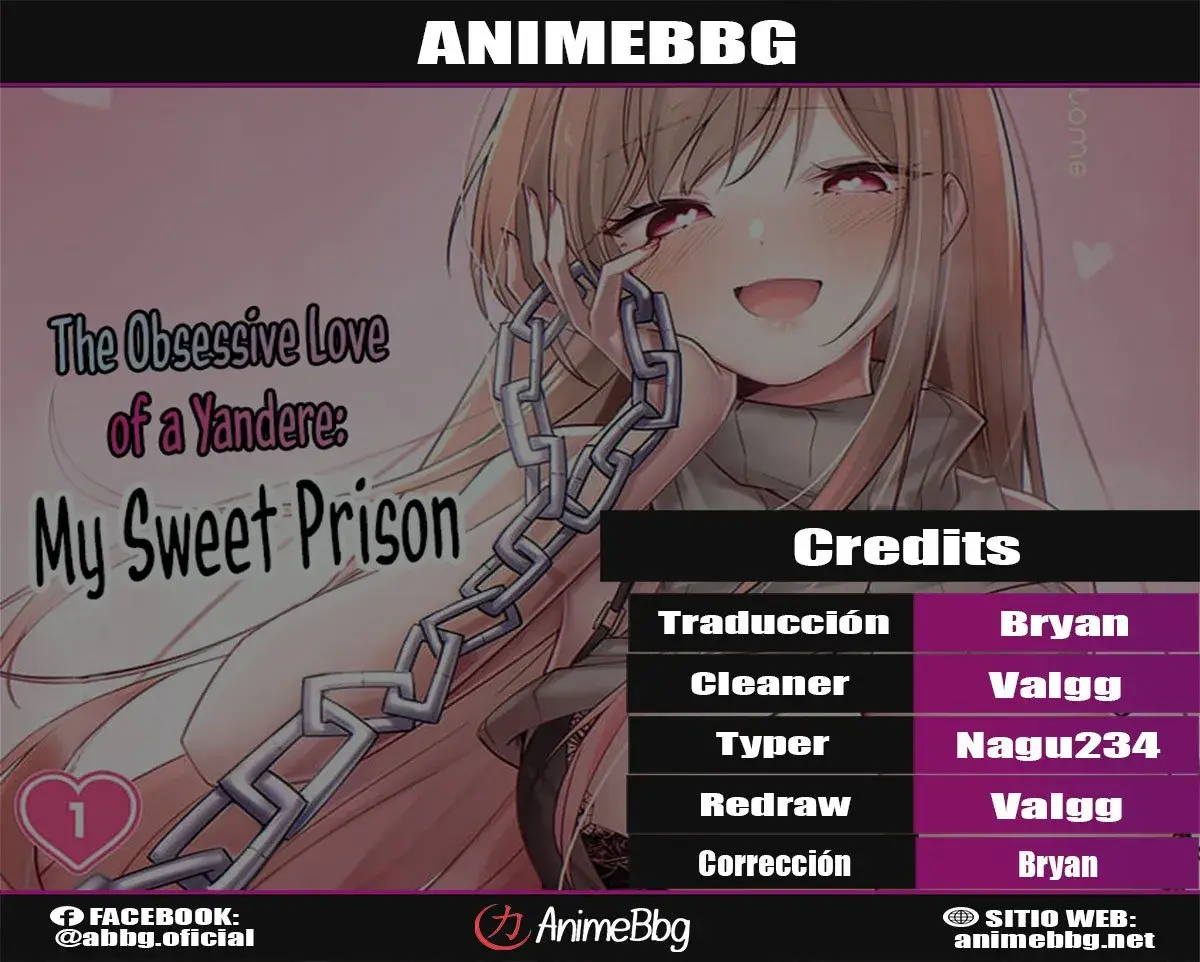A Yandere's Obsessive Love My Sweet Prison - Chapter 1 - Page 1