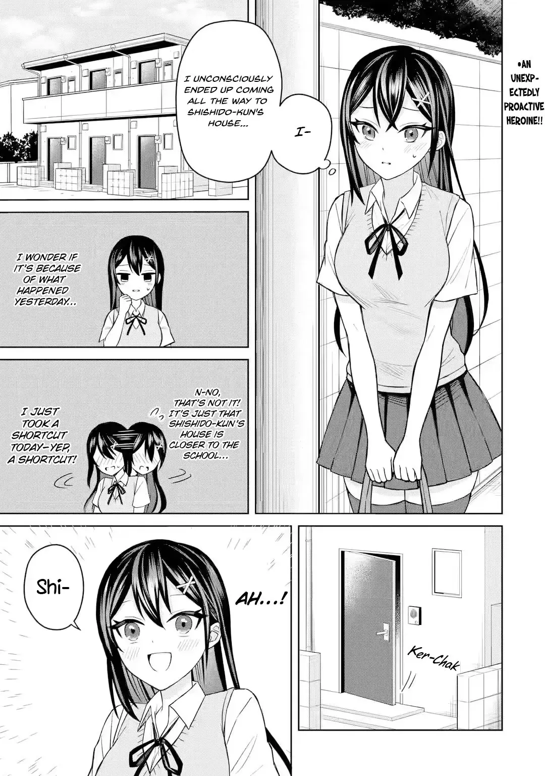 Netorare Manga no Kuzu Otoko ni Tensei Shita Hazu ga Heroine ga Yottekuru Ken - Chapter 4 - Page 1