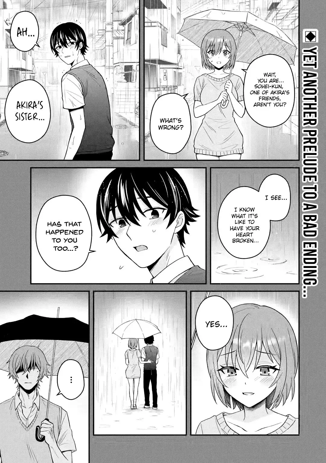 Netorare Manga no Kuzu Otoko ni Tensei Shita Hazu ga Heroine ga Yottekuru Ken - Chapter 11 - Page 1