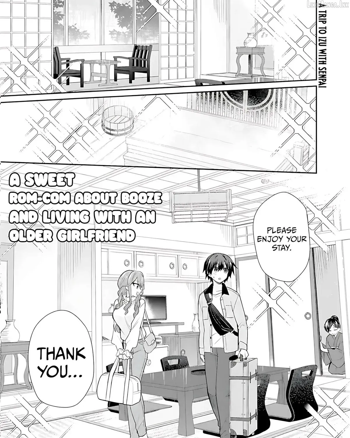 Osake to Senpai Kanojo to no Amaama Doukyo Lovecome wa Nijuusai ni Natte kara - Chapter 10.1 - Page 1