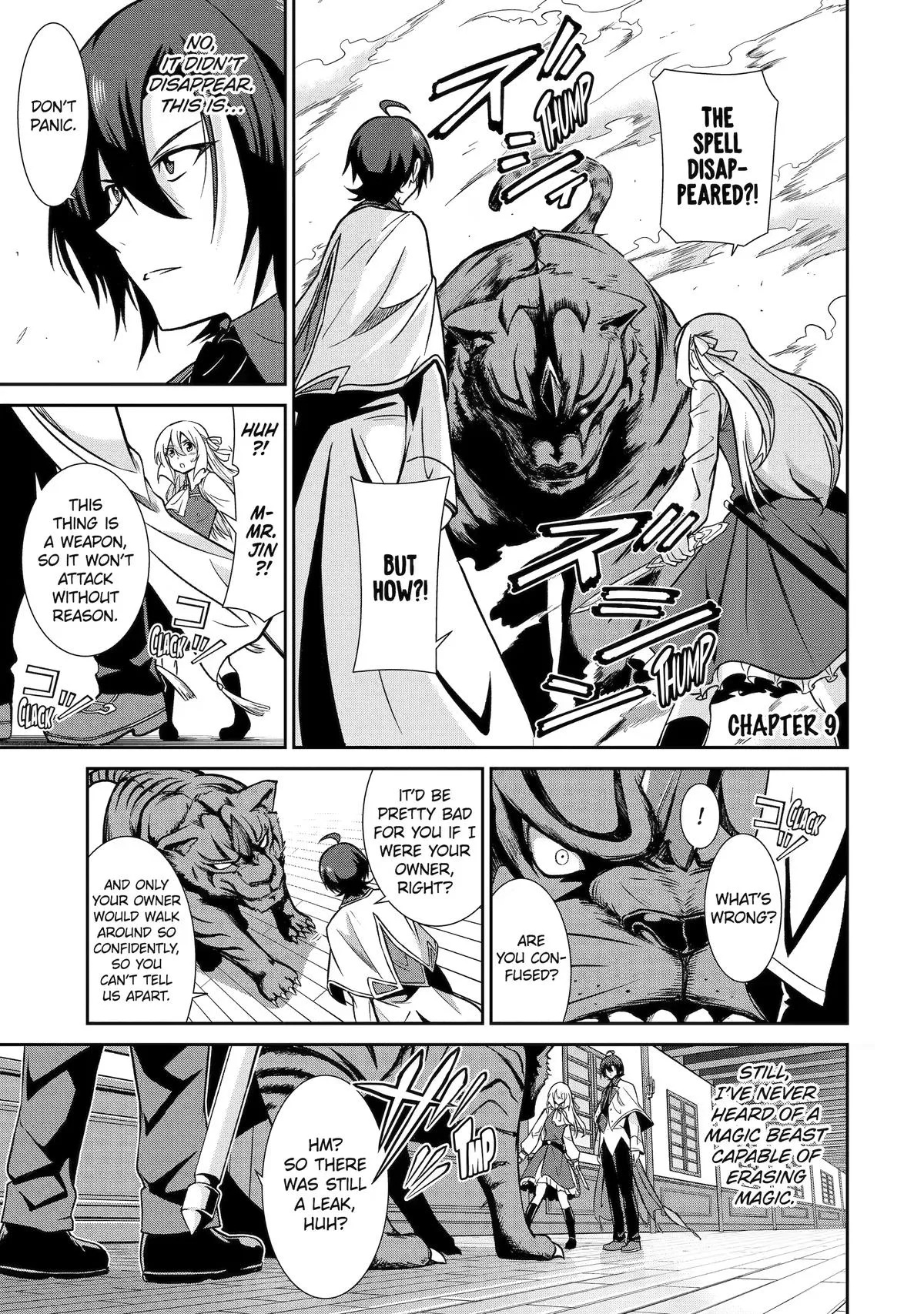 Trained to be the Ultimate Anti-magic Spellblade - Chapter 9 - Page 1