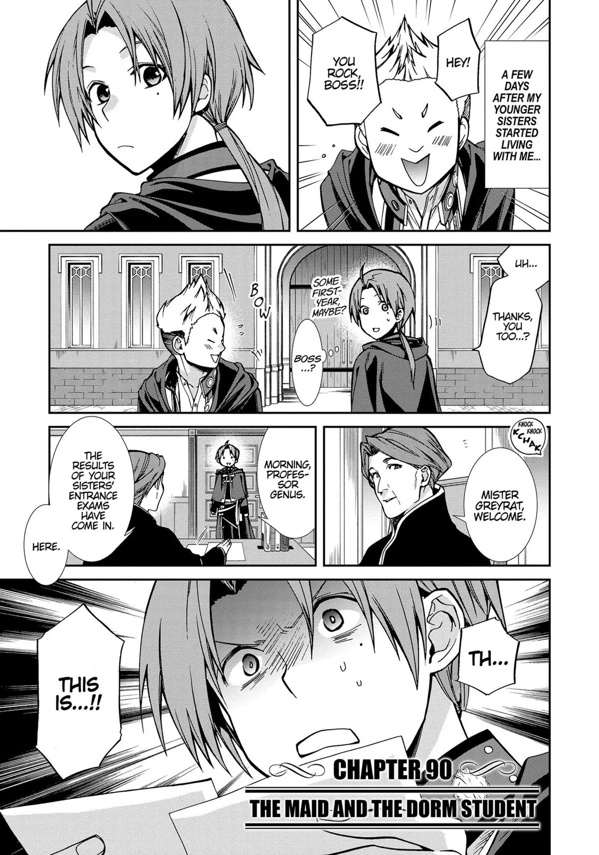 Mushoku Tensei: Jobless Reincarnation - Chapter 90 - Page 1