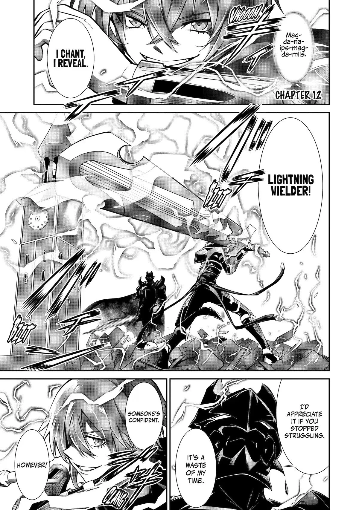 Trained to be the Ultimate Anti-magic Spellblade - Chapter 12 - Page 1