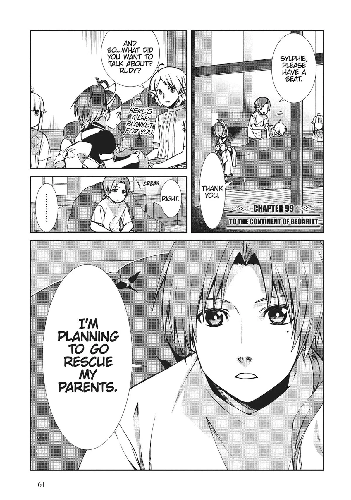 Mushoku Tensei: Jobless Reincarnation - Chapter 99 - Page 1