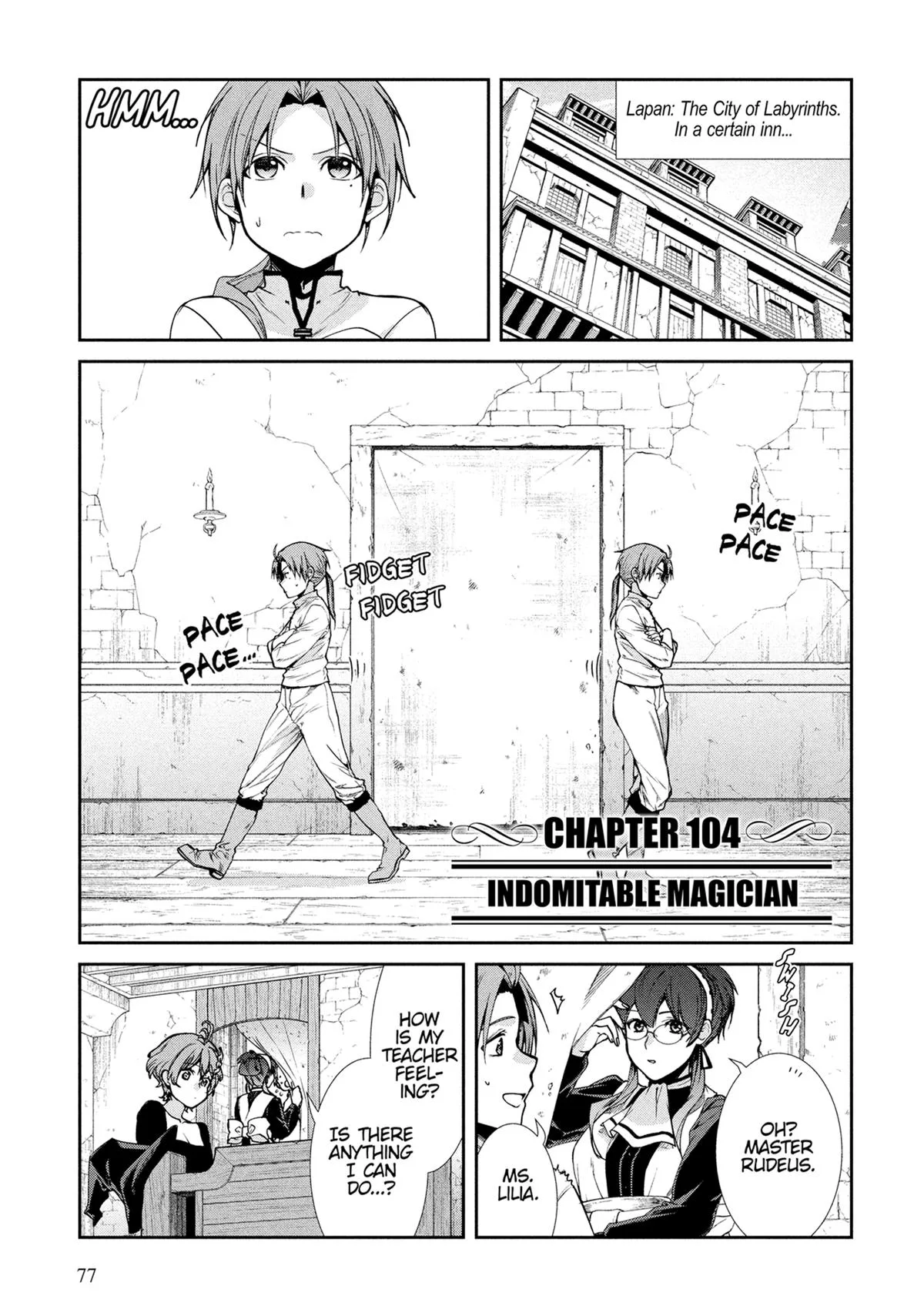 Mushoku Tensei: Jobless Reincarnation - Chapter 104 - Page 1