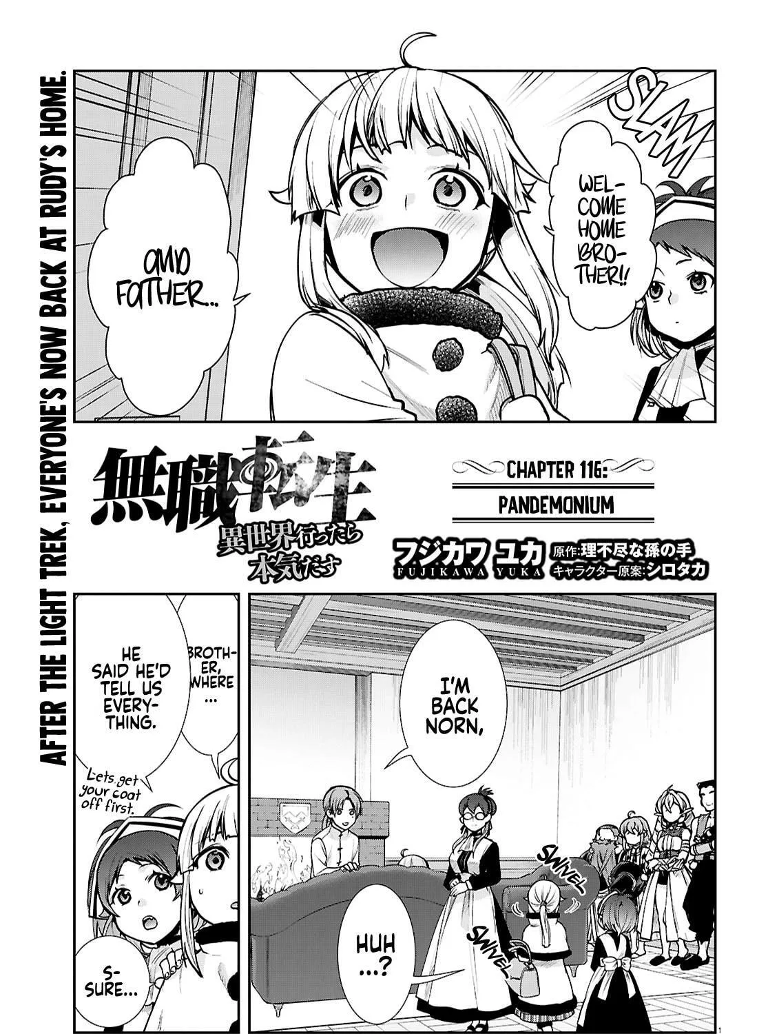 Mushoku Tensei: Jobless Reincarnation - Chapter 116 - Page 1