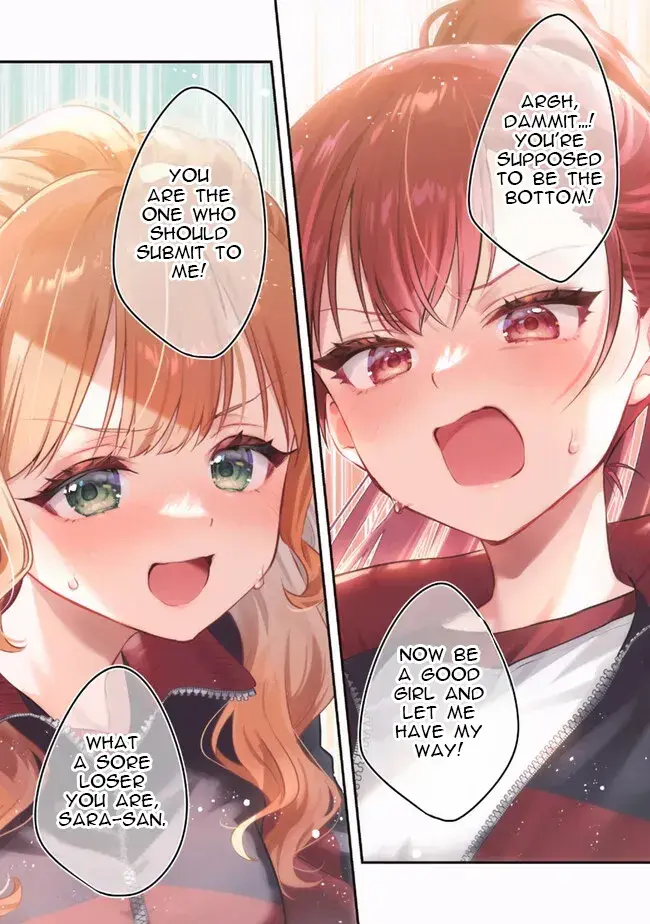 A Yuri Story About Breaking a Pretty Girl Who Keeps Insisting She Won't Lose Into Submission - Chapter 1 - Page 1