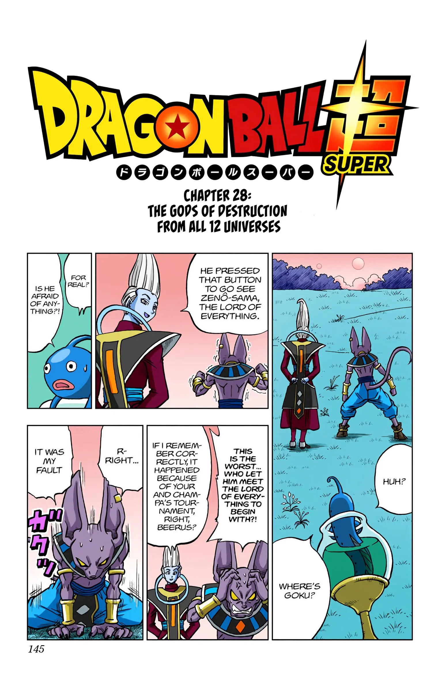 Dragon Ball Super Colored Manga - Chapter 28 - Page 1