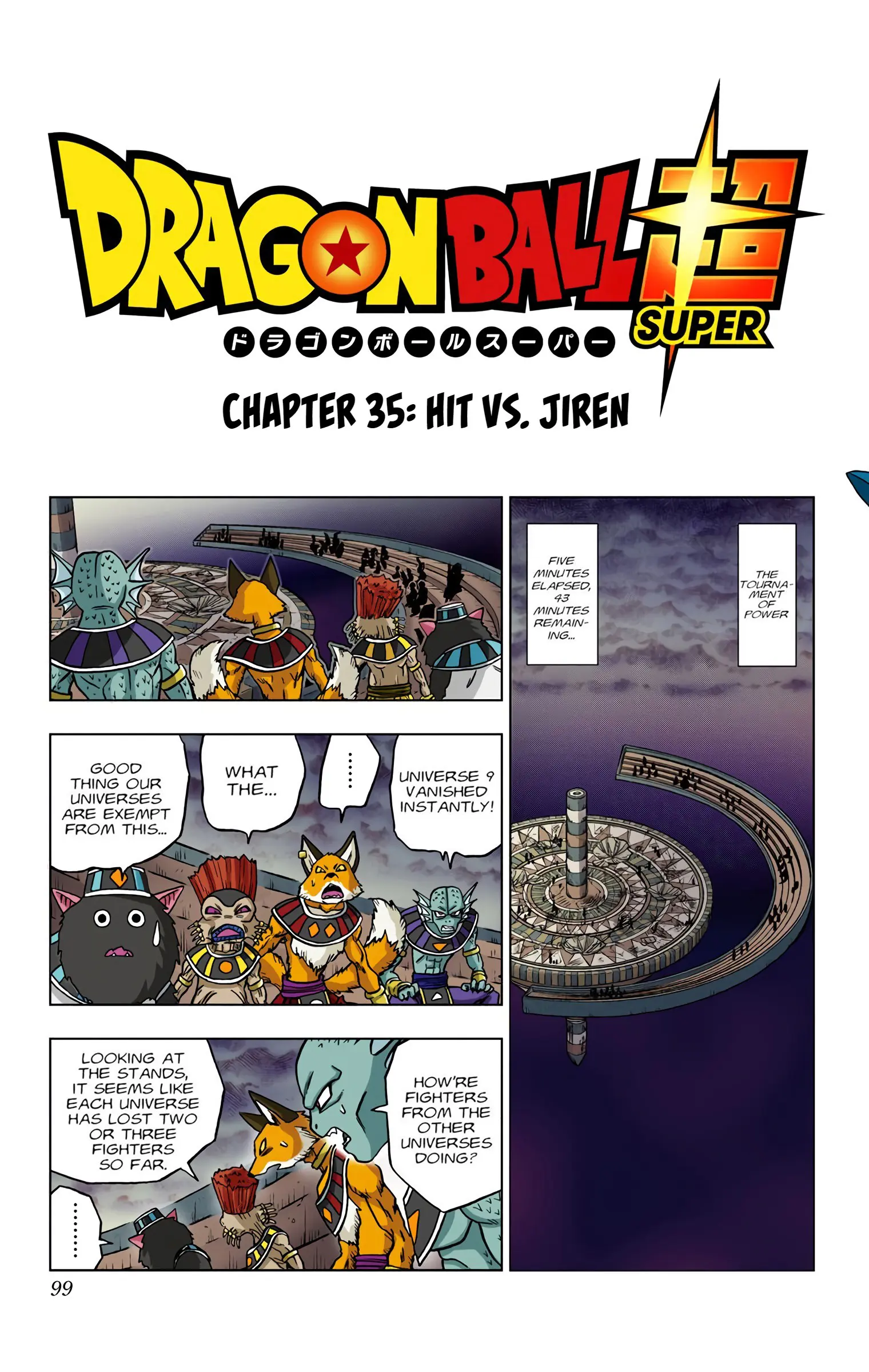 Dragon Ball Super Colored Manga - Chapter 35 - Page 1