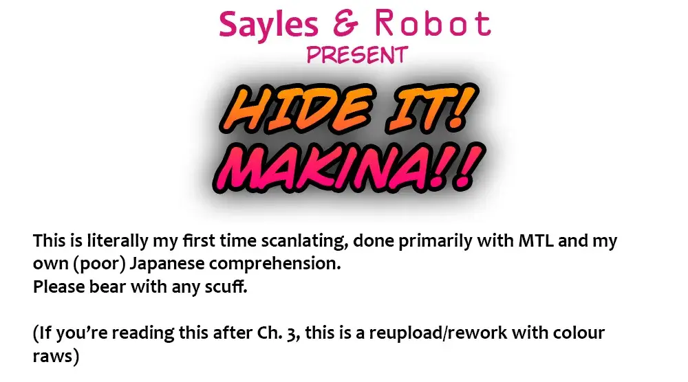 Makina-san's a Love Bot?! - Chapter 1 - Page 1