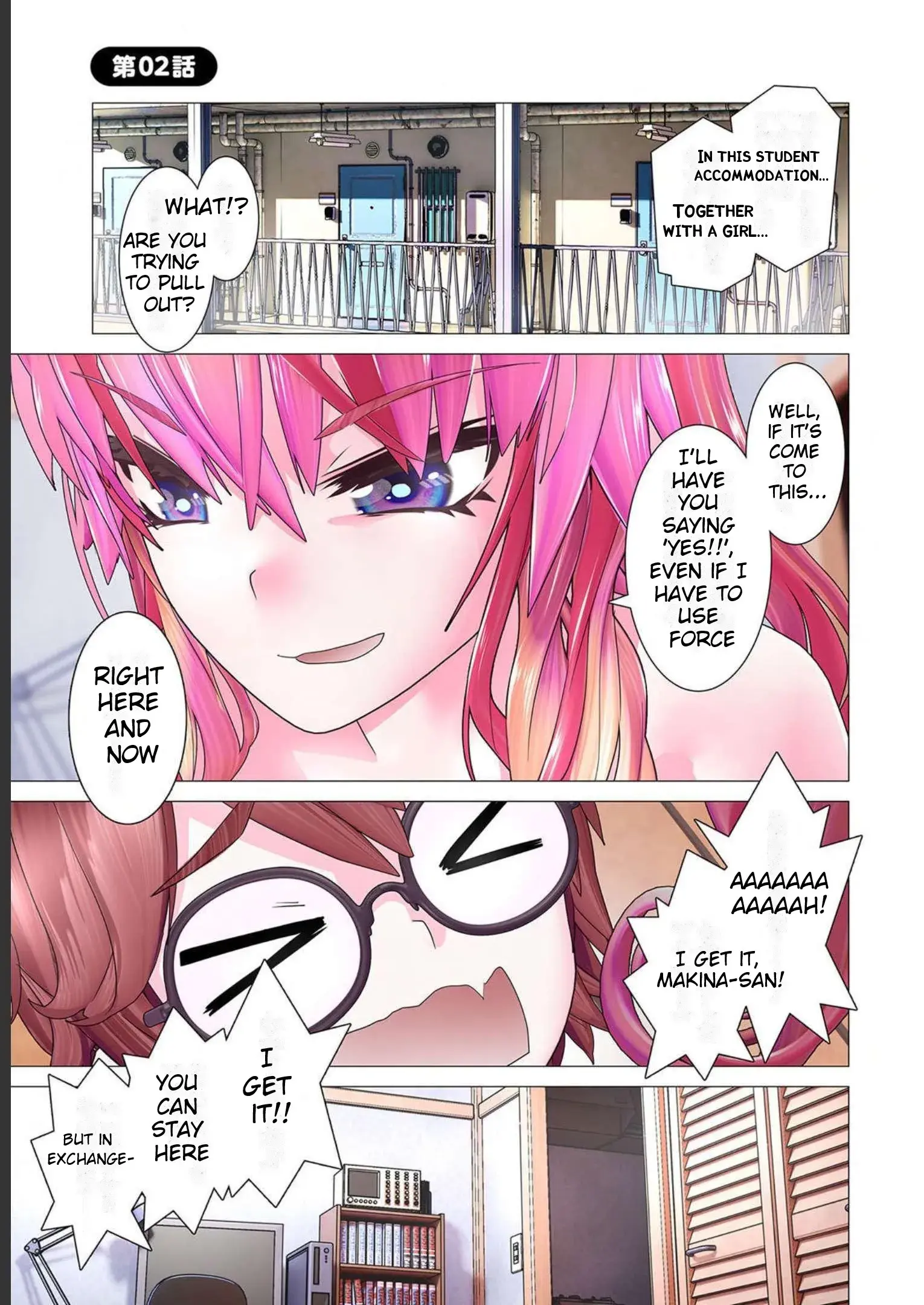 Makina-san's a Love Bot?! - Chapter 2 - Page 1