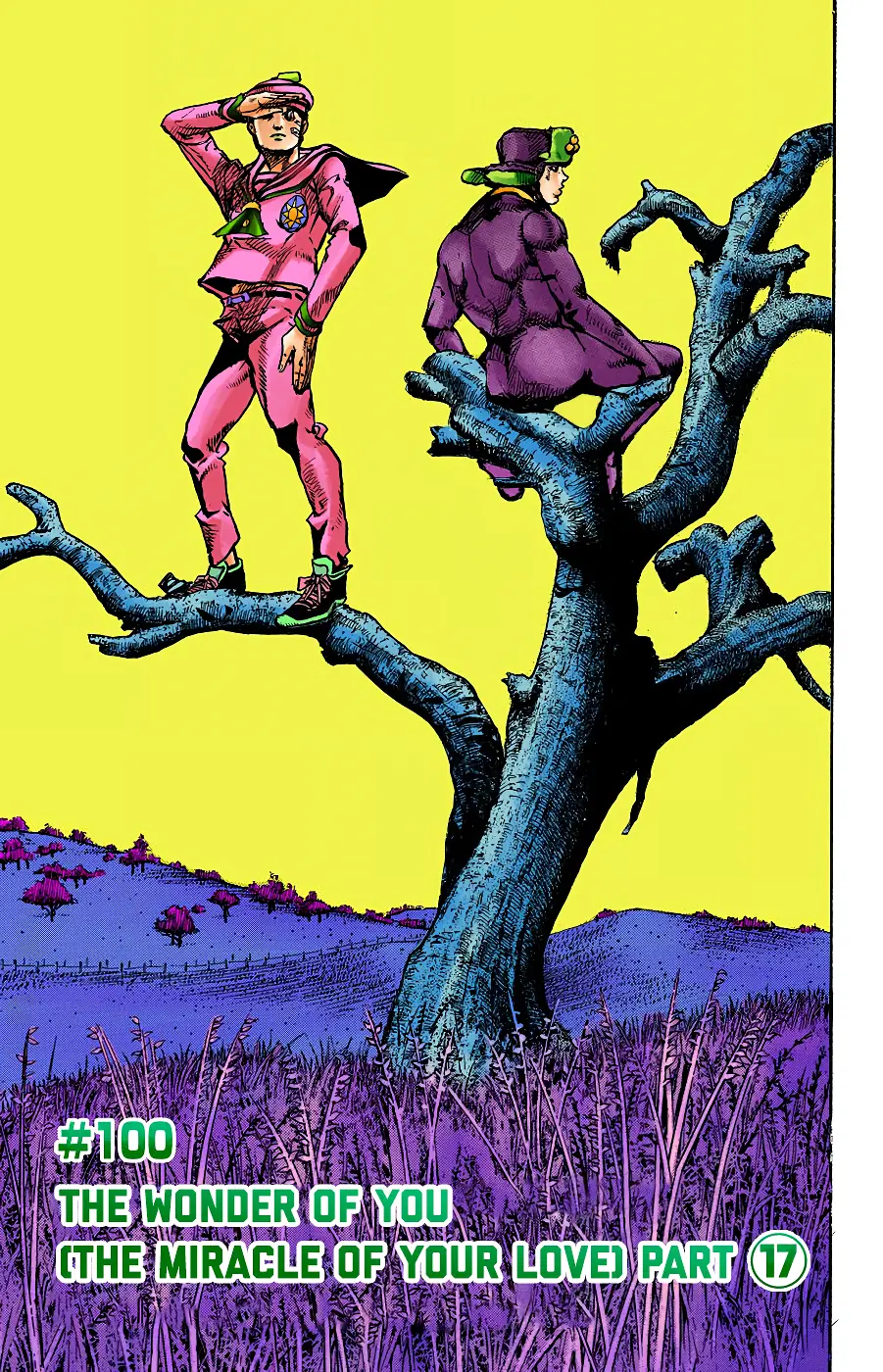 JoJo's Bizarre Adventure, Part 8: JoJolion Colored Manga - Chapter 100 - Page 1