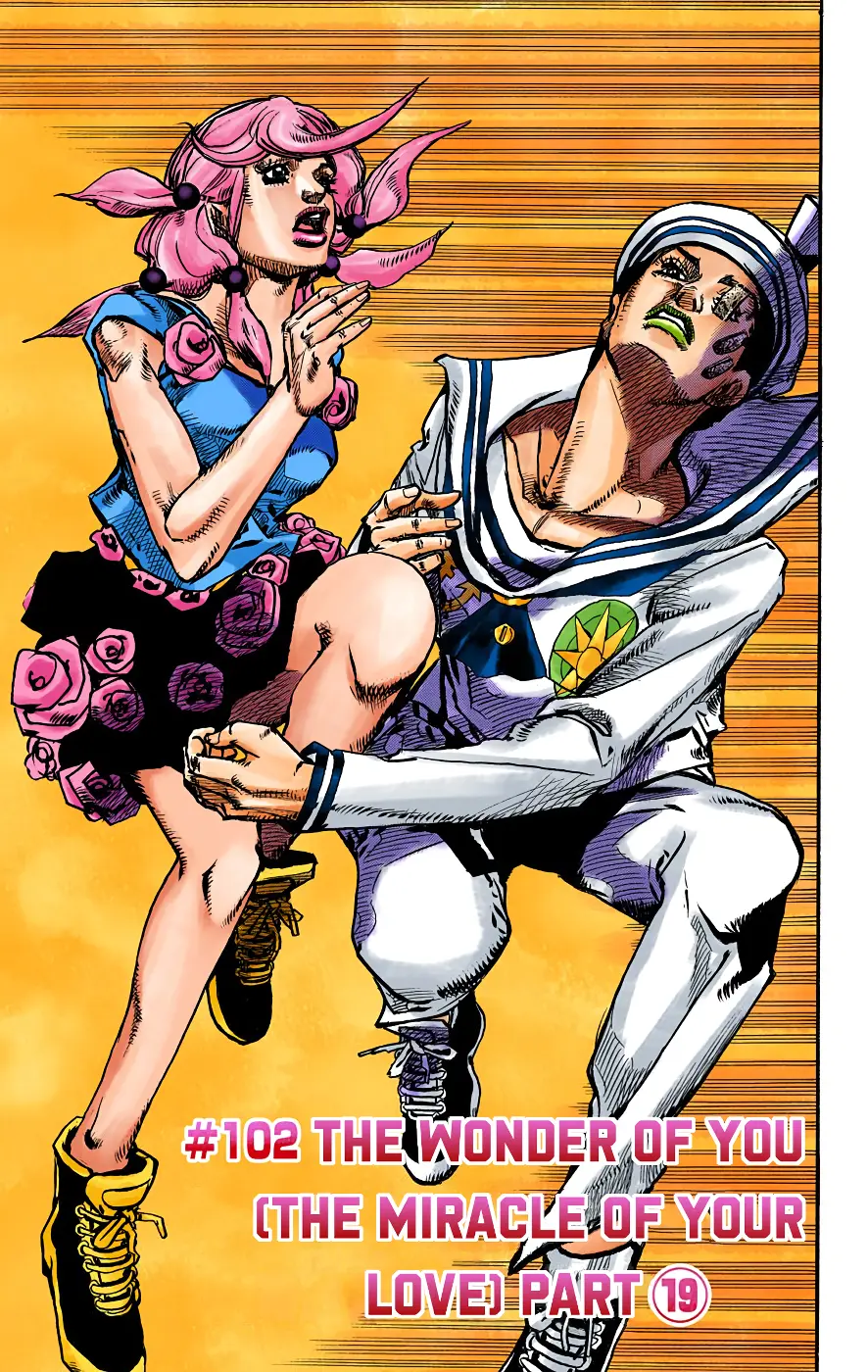 JoJo's Bizarre Adventure, Part 8: JoJolion Colored Manga - Chapter 102 - Page 1