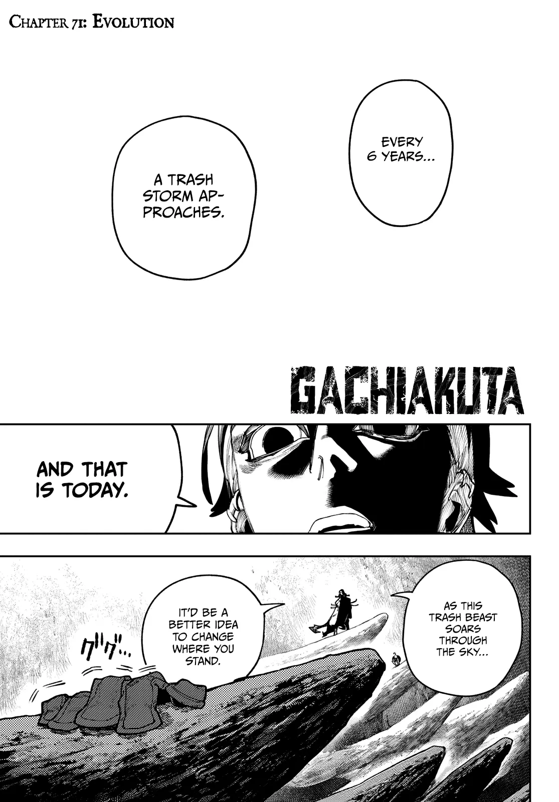 Gachiakuta Manga - Chapter 71 - Page 1